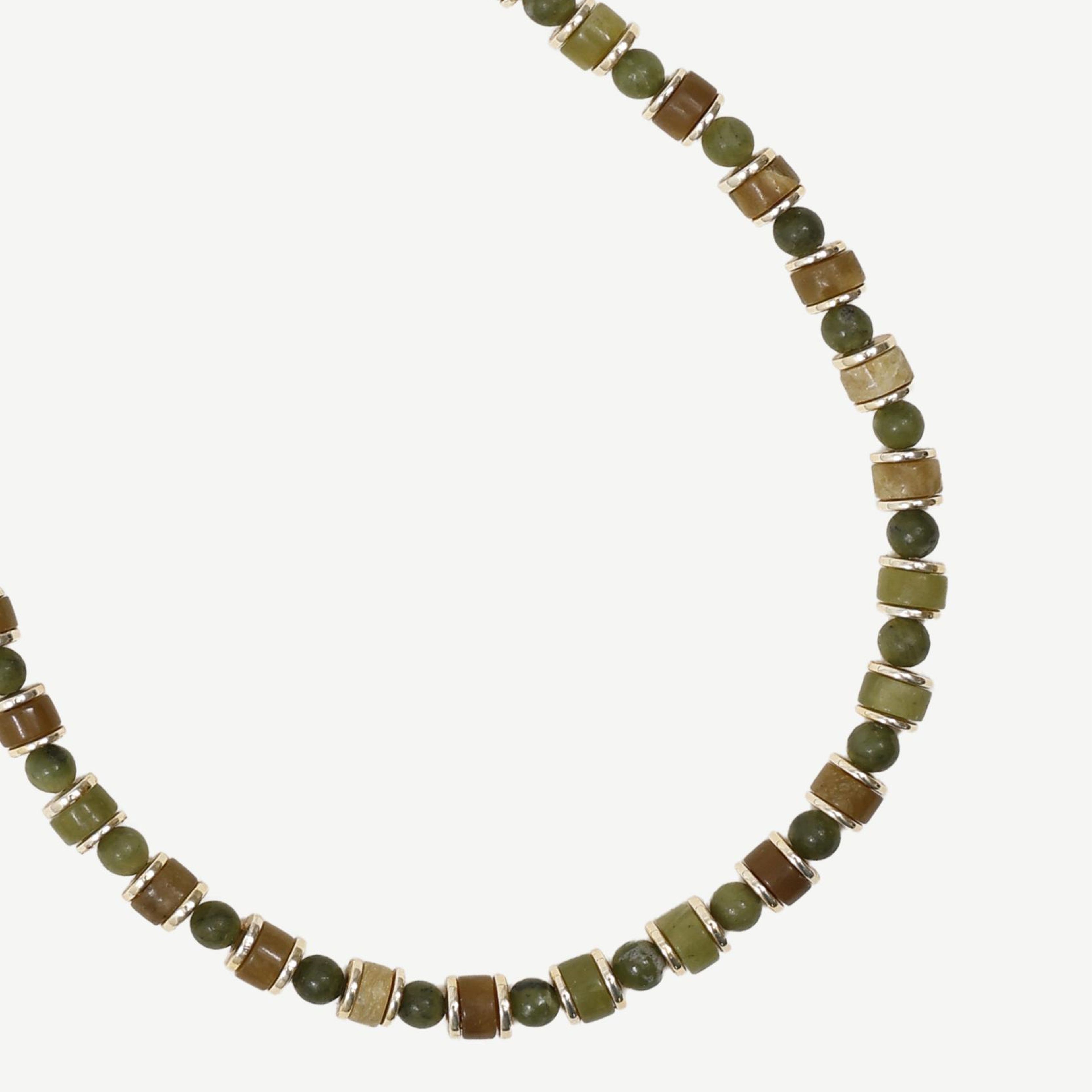 YARGICI Yeşim Taşlı Kolye