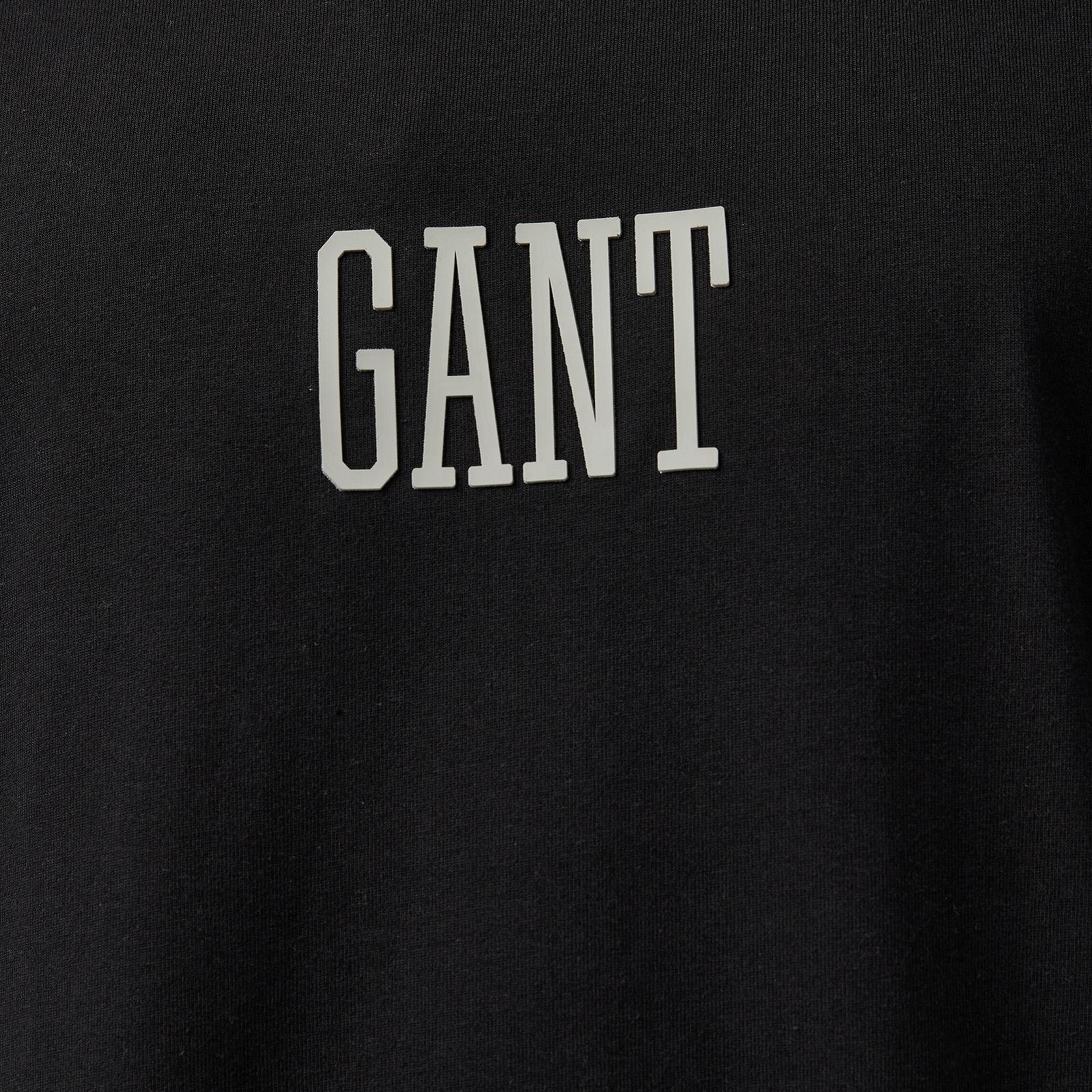 GANT Erkek Siyah T-Shirt