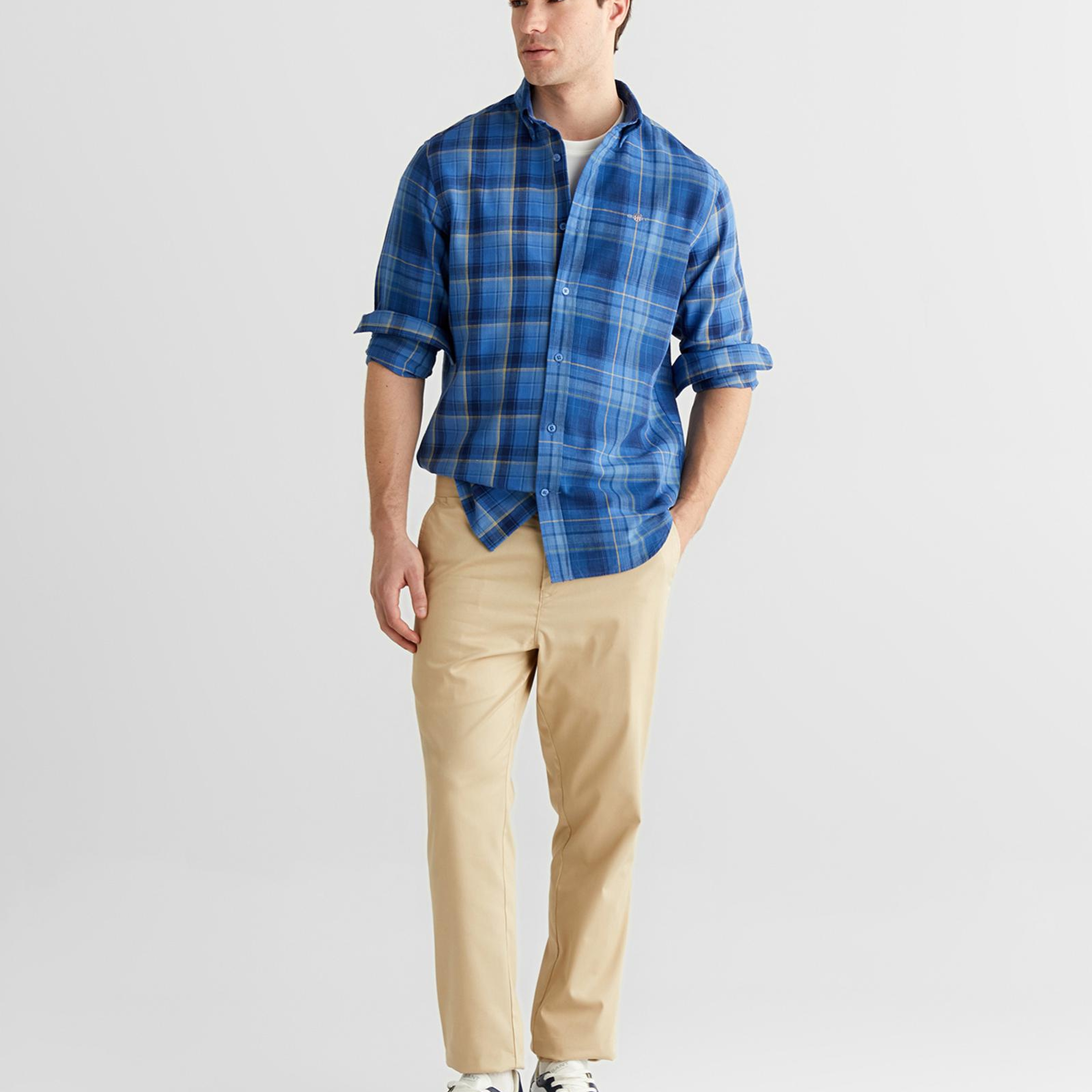 GANT Erkek Lacivert Gömlek