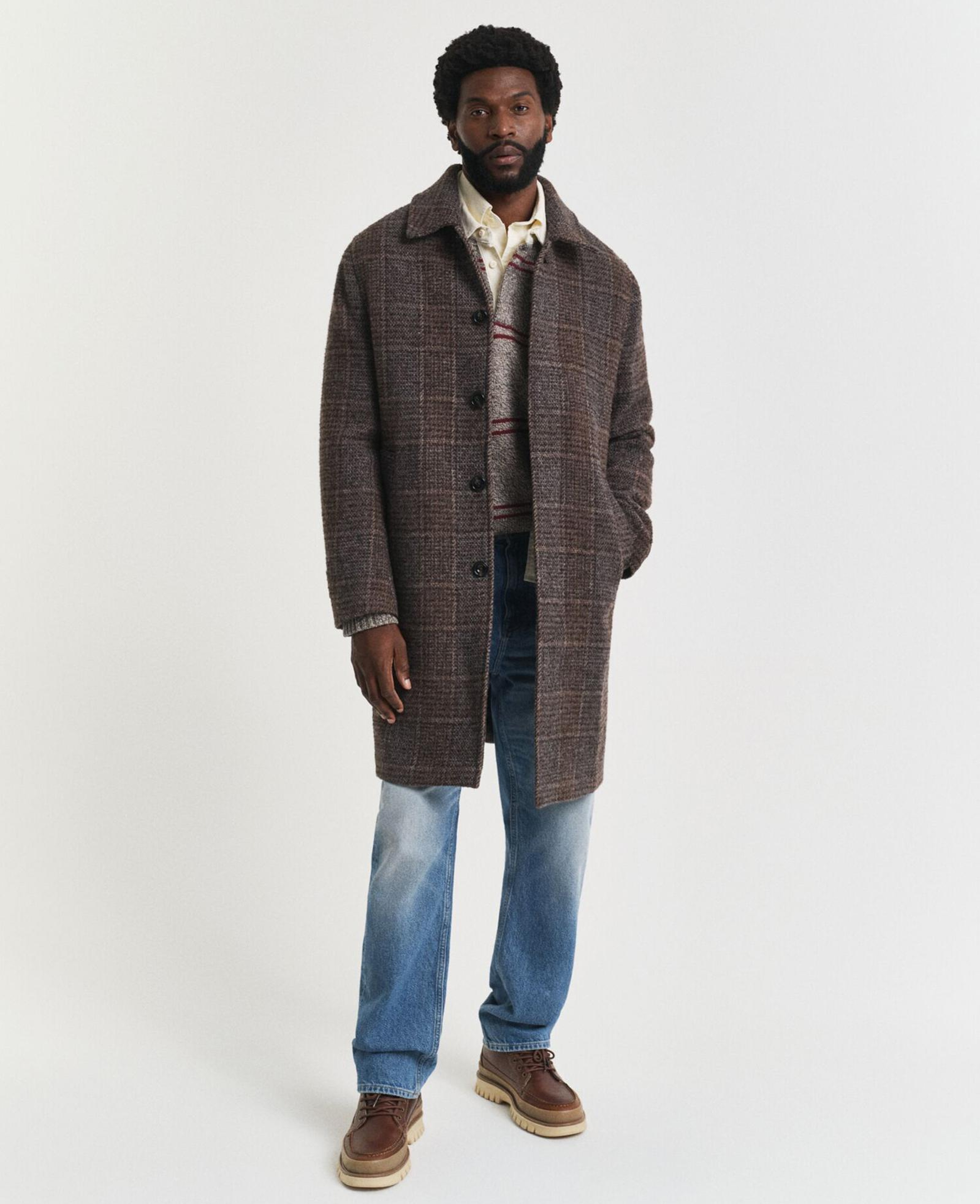 GANT Erkek Kahverengi Regular Fit  Mont