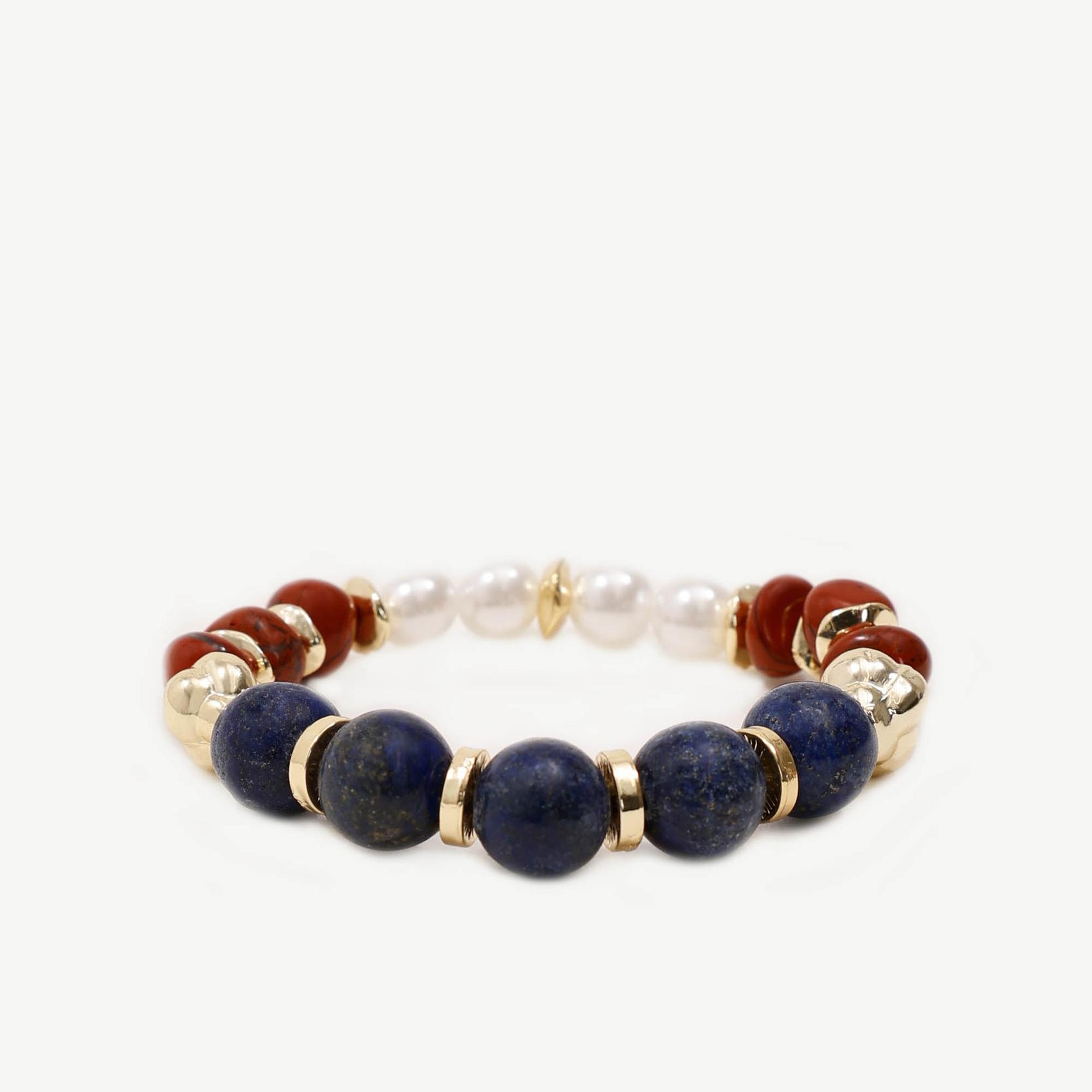 YARGICI Mercan Ve İnci Detaylı Bileklik