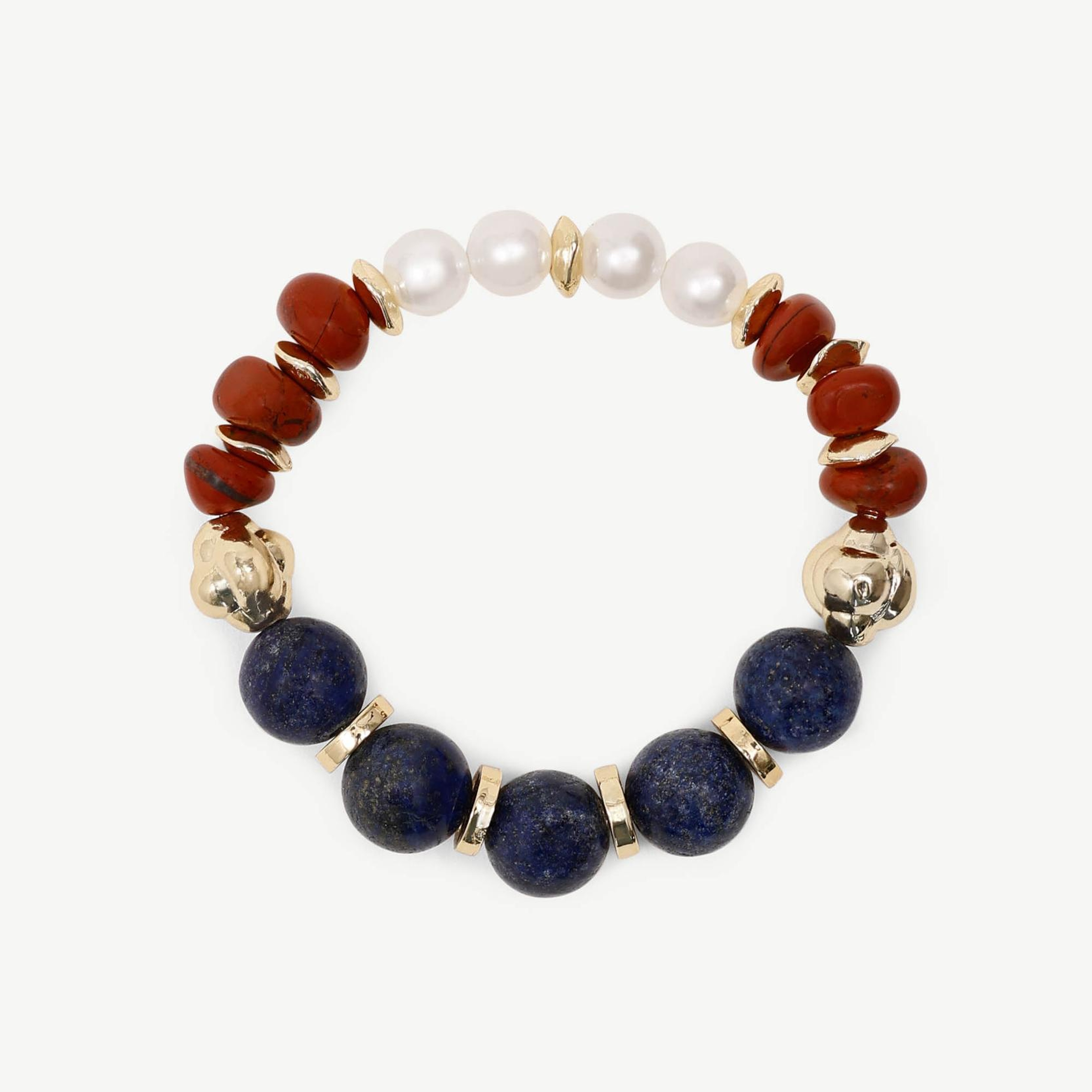 YARGICI Mercan Ve İnci Detaylı Bileklik