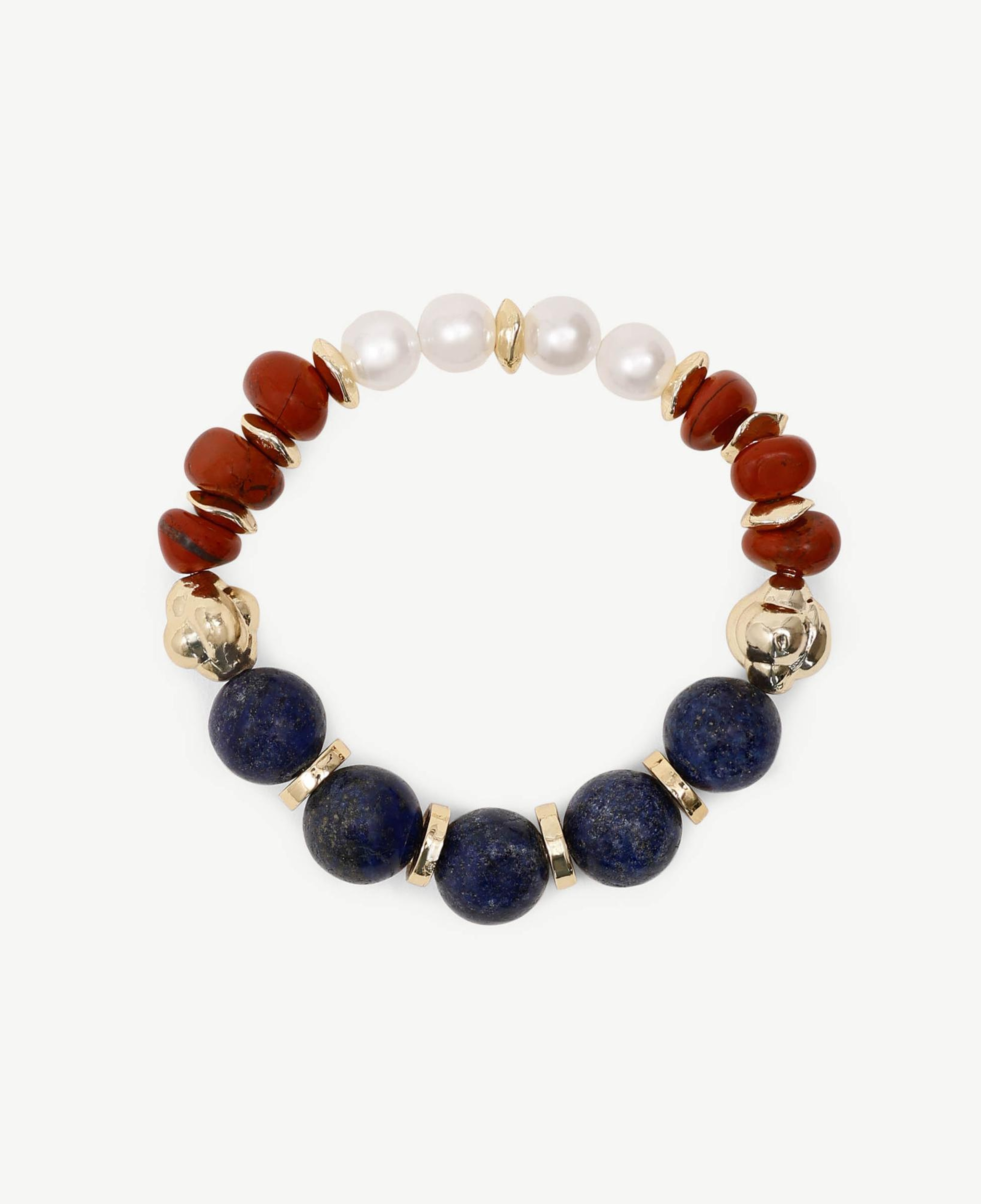 YARGICI Mercan Ve İnci Detaylı Bileklik