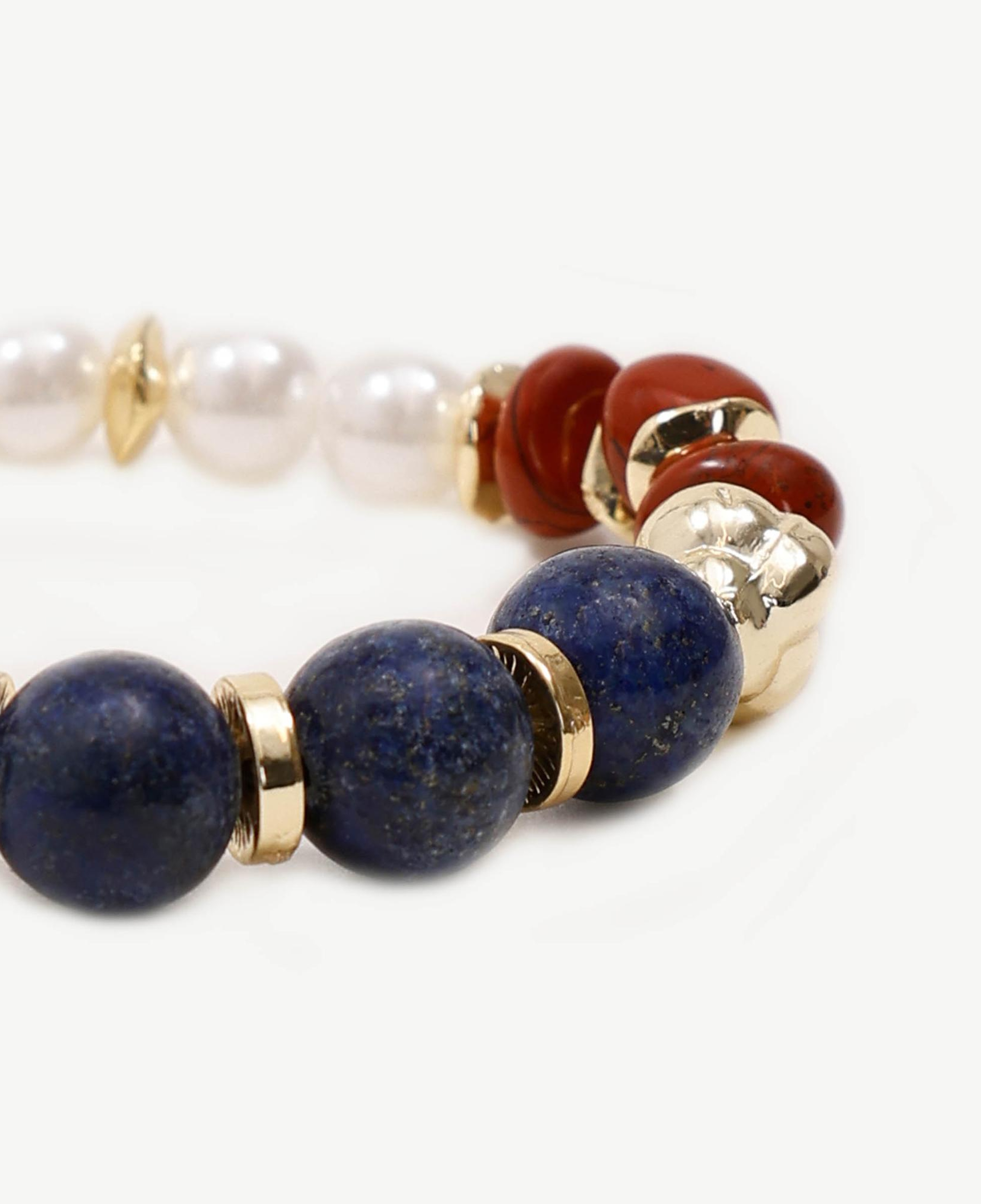 YARGICI Mercan Ve İnci Detaylı Bileklik