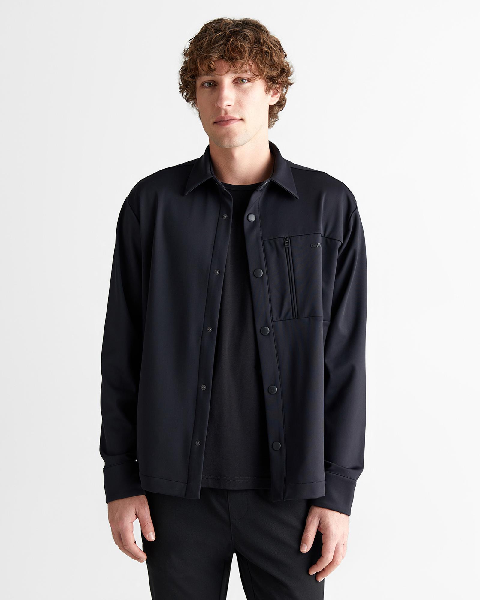 GANT Erkek Siyah Gömlek