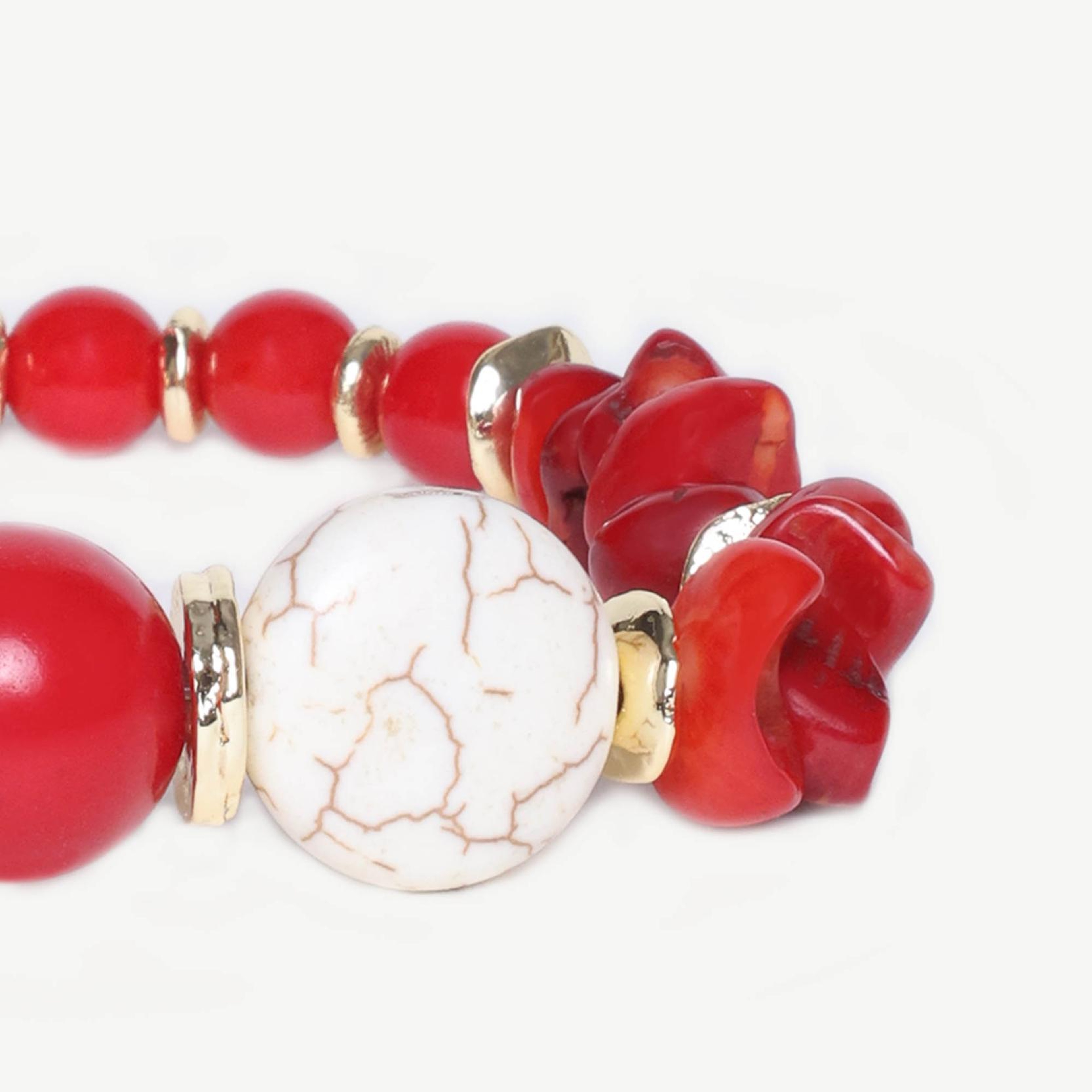 YARGICI Mercan Detaylı Bileklik