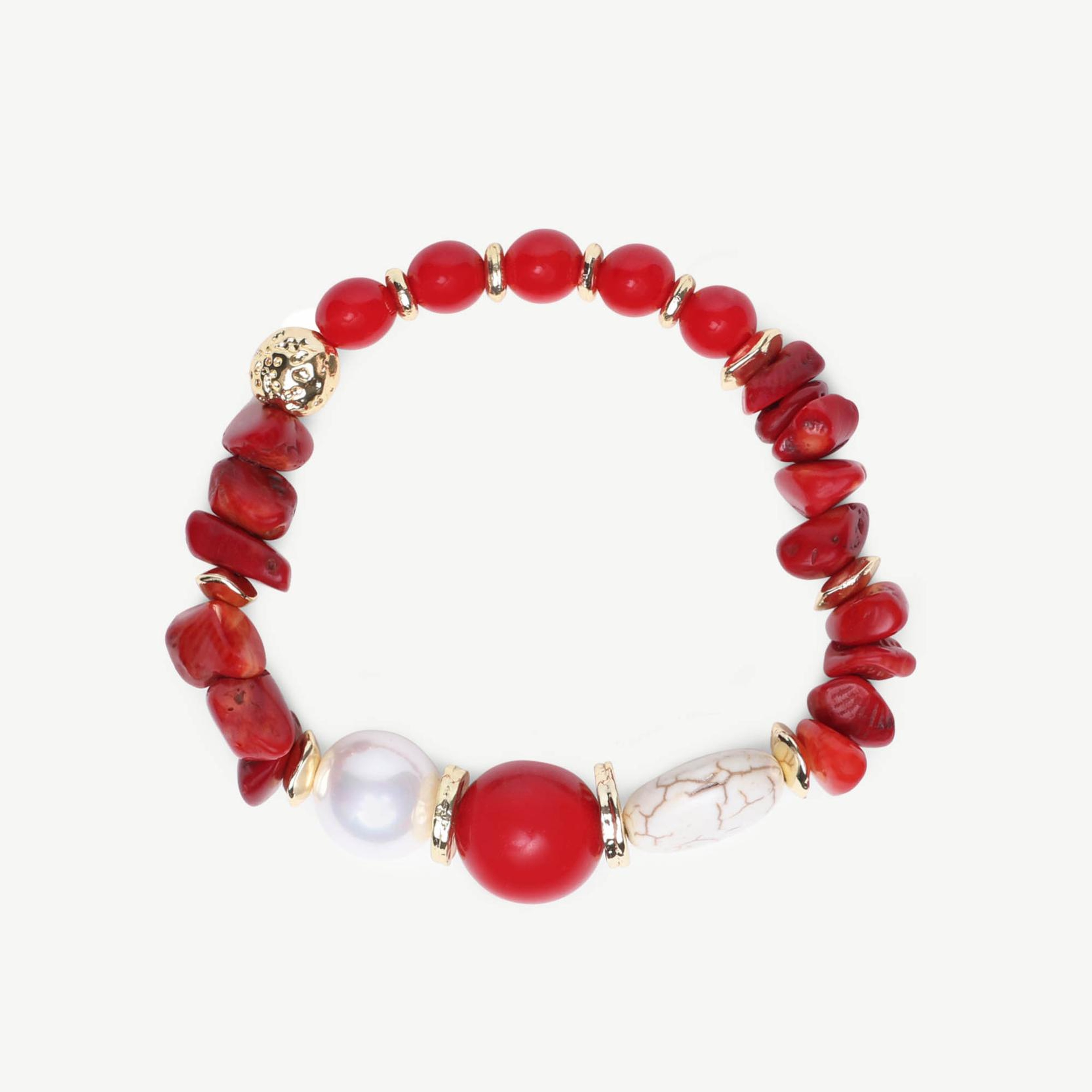 YARGICI Mercan Detaylı Bileklik