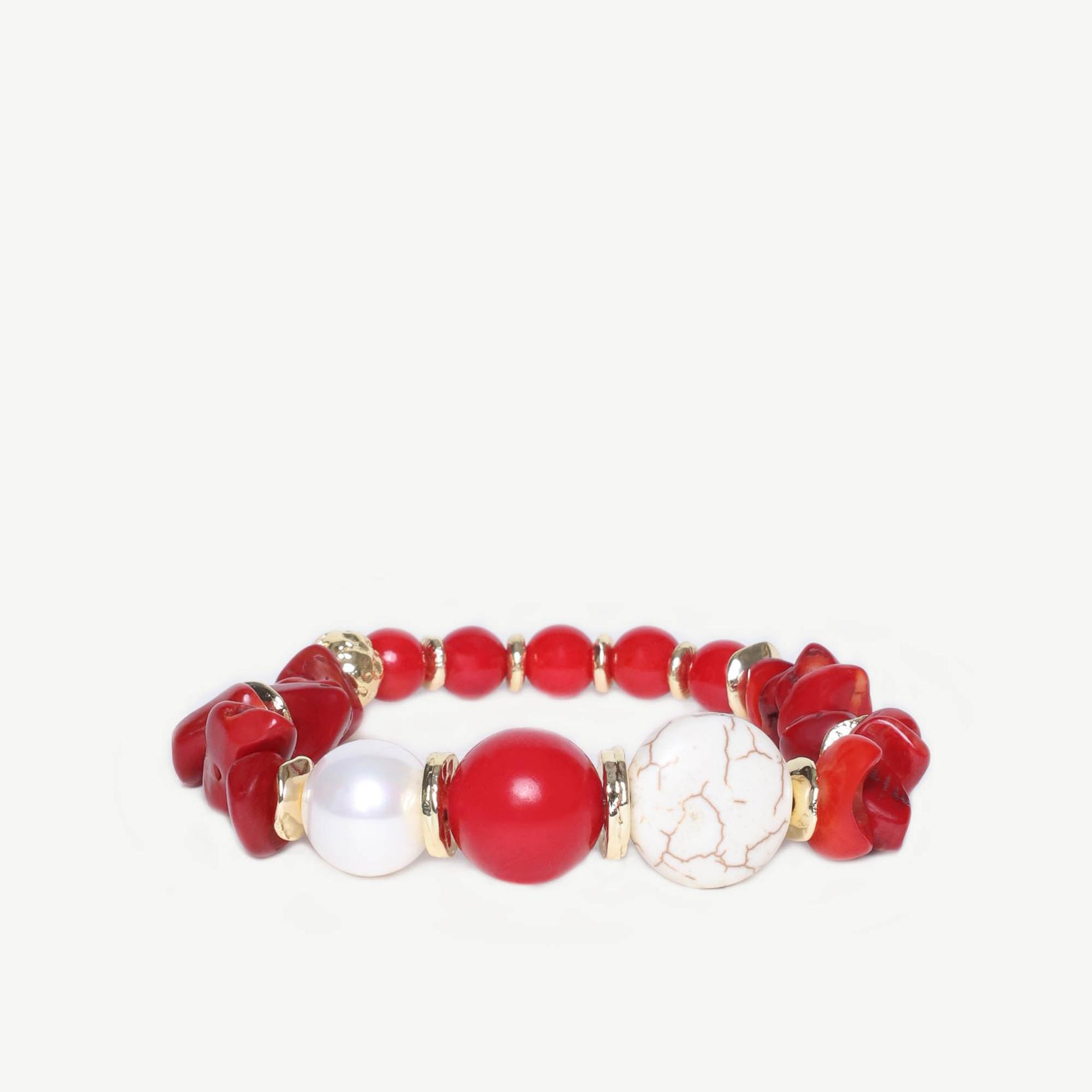 YARGICI Mercan Detaylı Bileklik