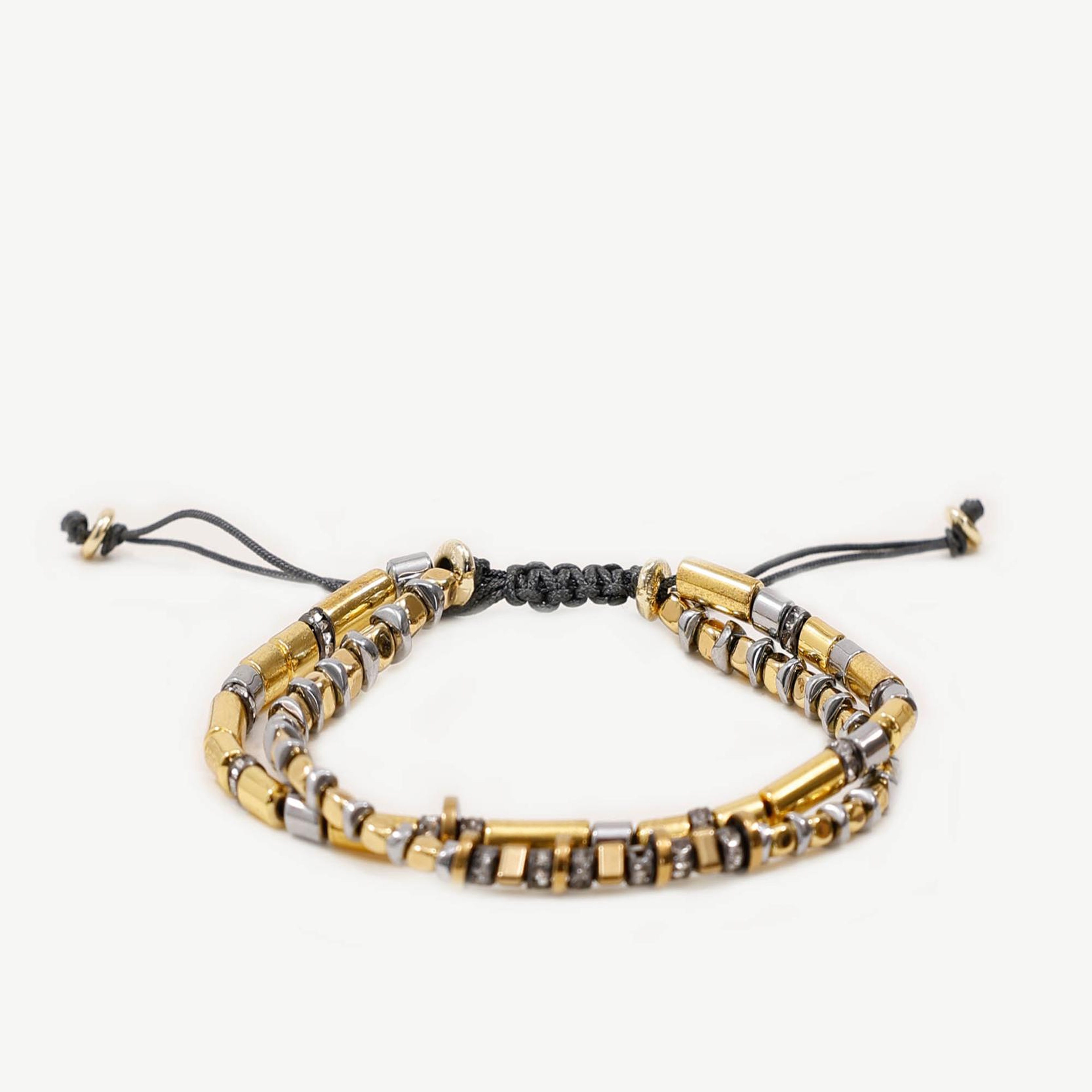 YARGICI Hematit İçerikli İkili Bileklik