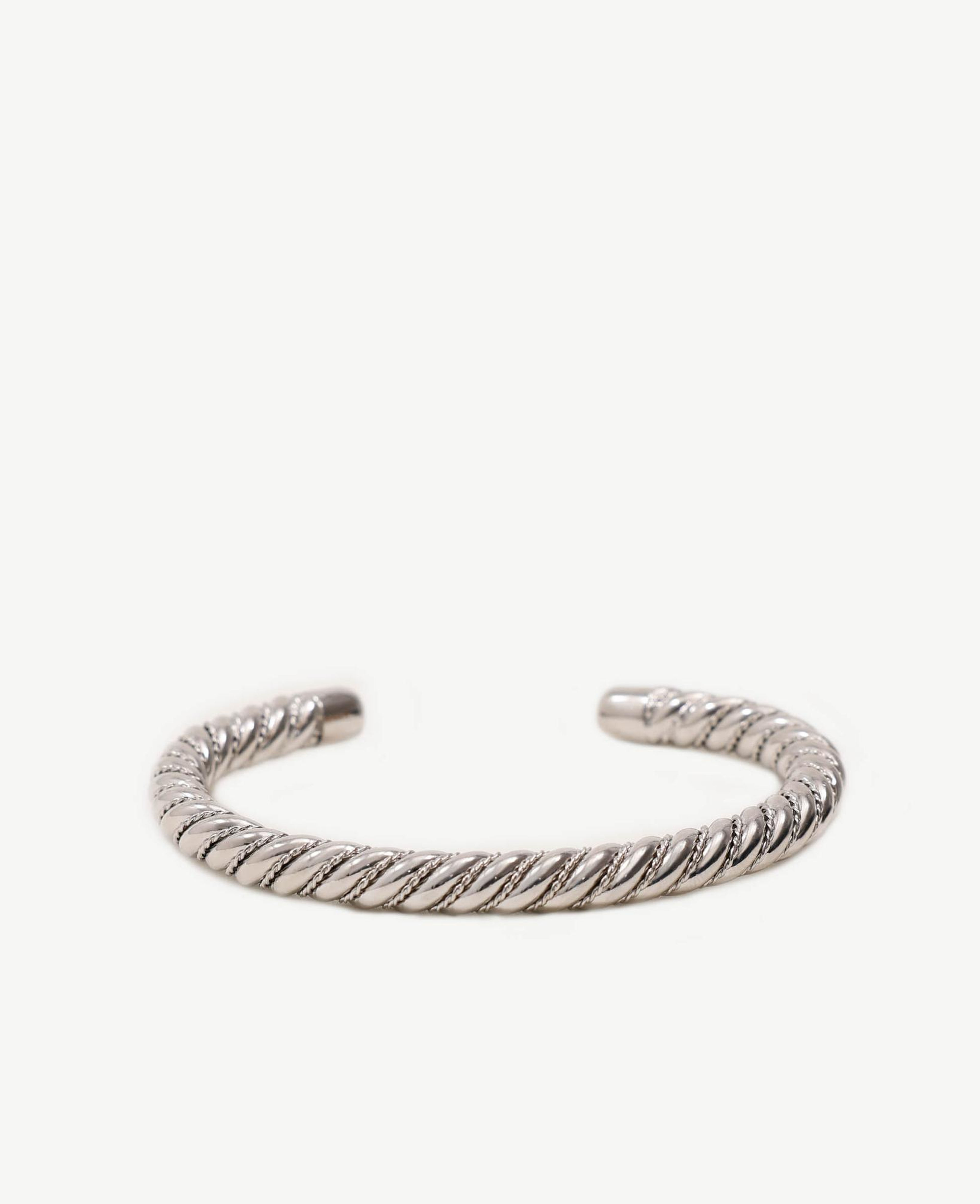 YARGICI Gümüş Kelepçe Bileklik