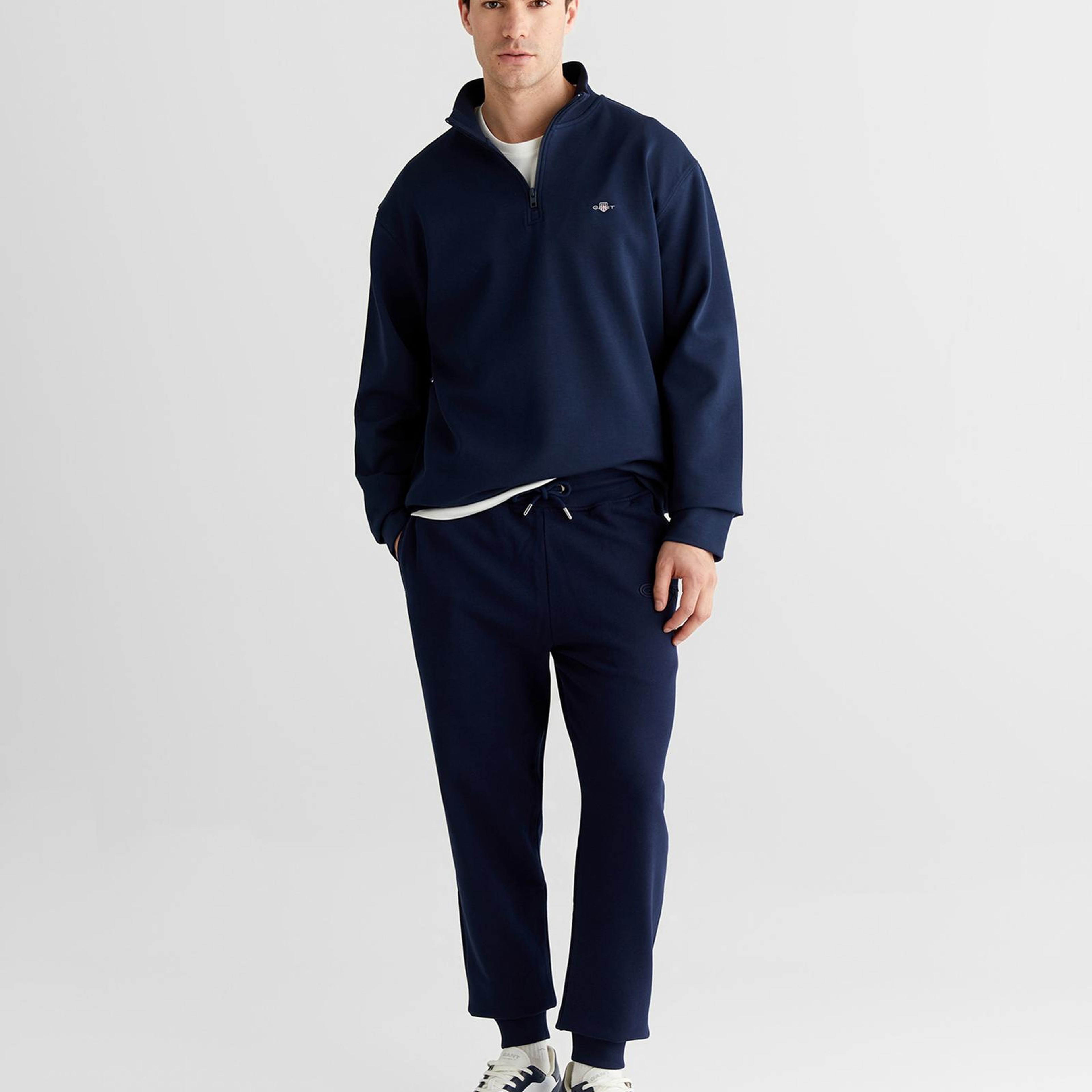 GANT Erkek Lacivert Regular Fit Eşofman Altı