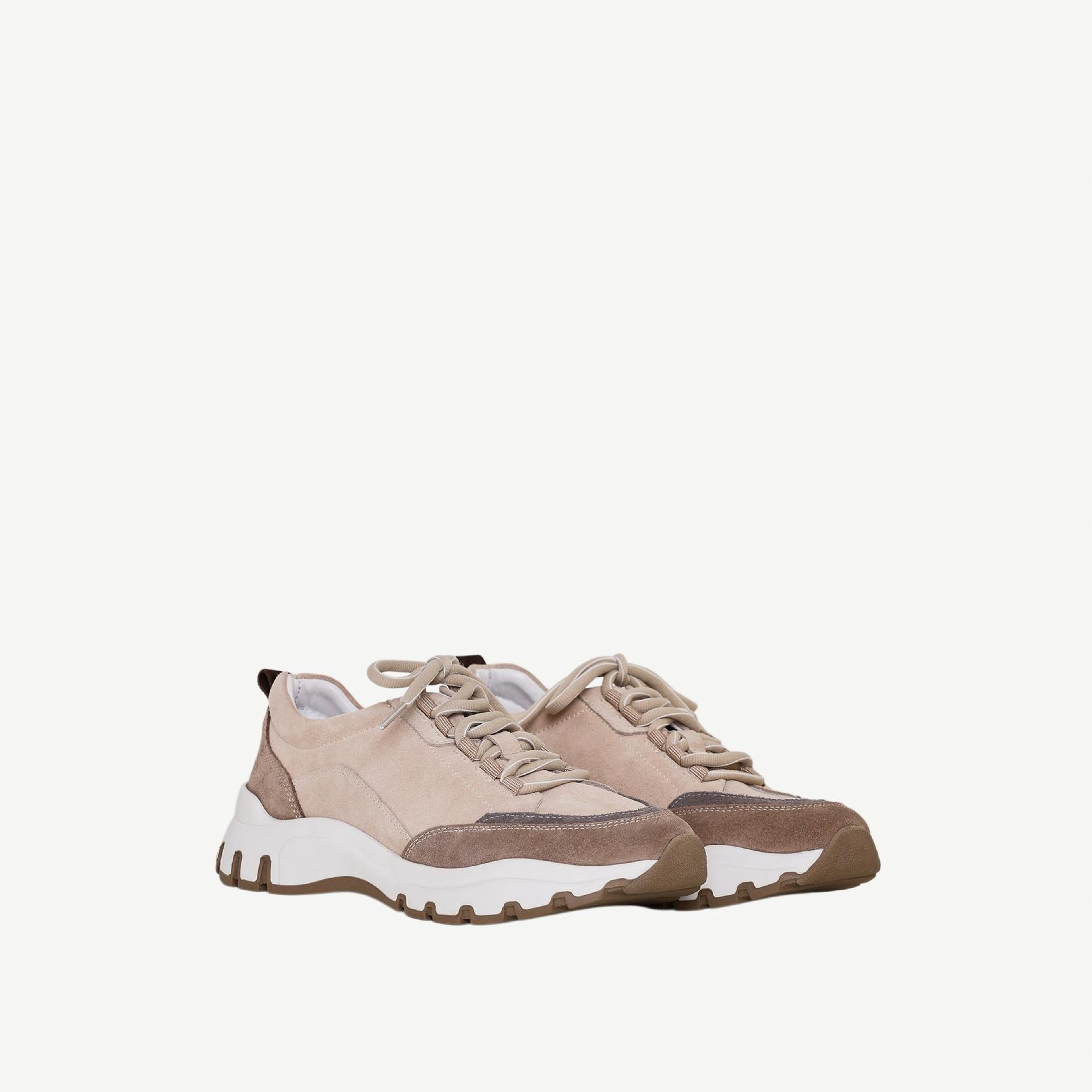 YARGICI Kalın Tabanlı Süet Spor Ayakkabı