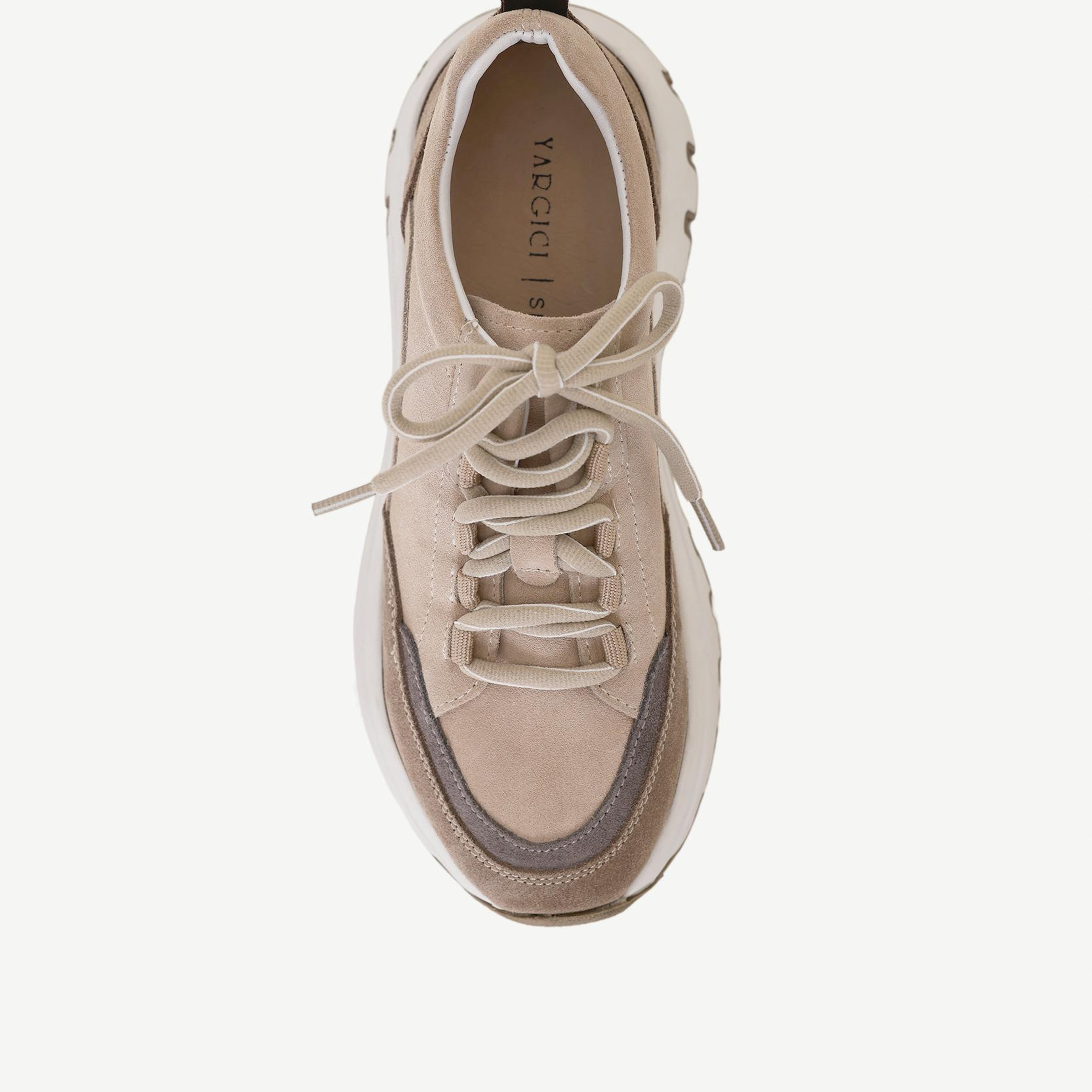 YARGICI Kalın Tabanlı Süet Spor Ayakkabı