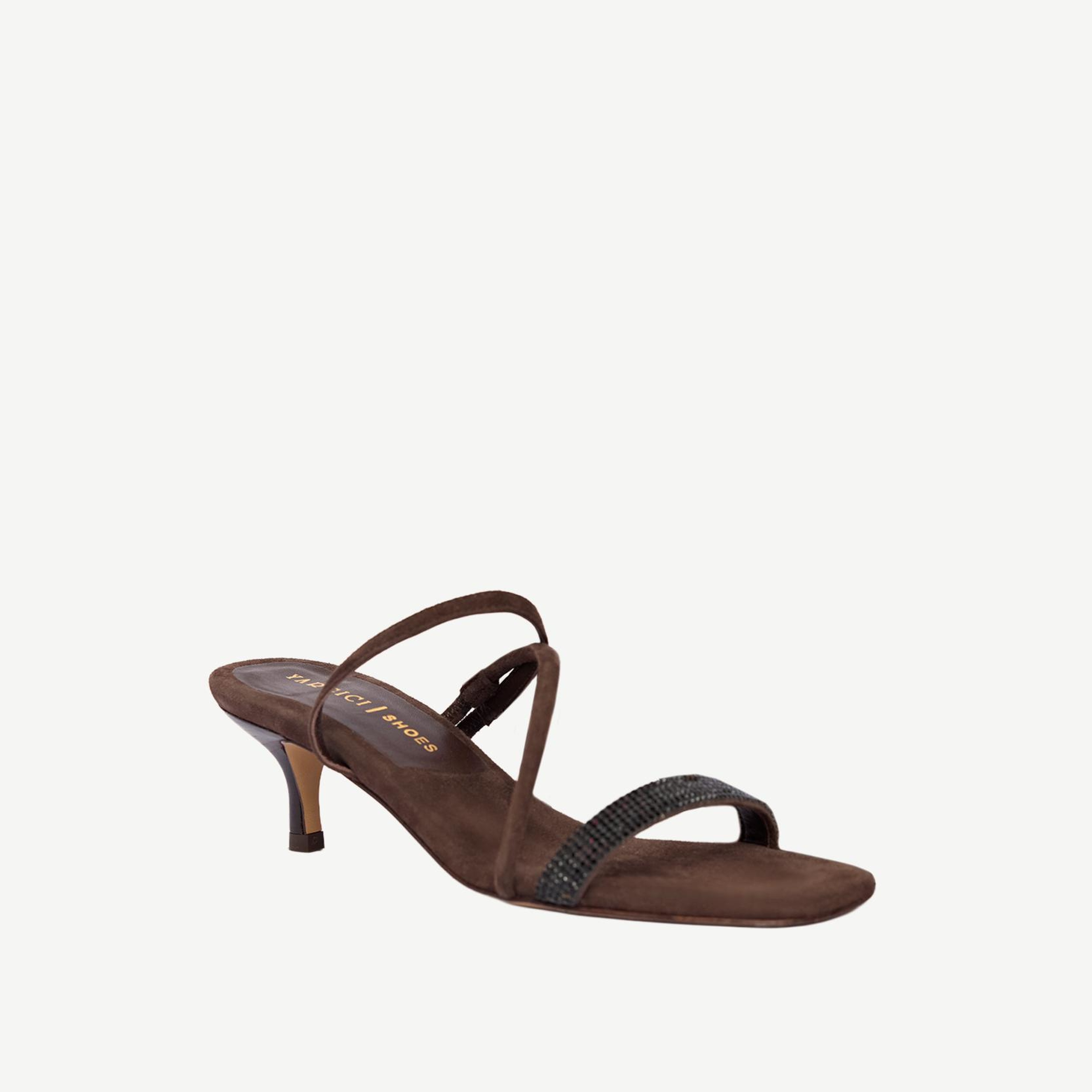 YARGICI S Bantlı Açık Topuklu Sandalet