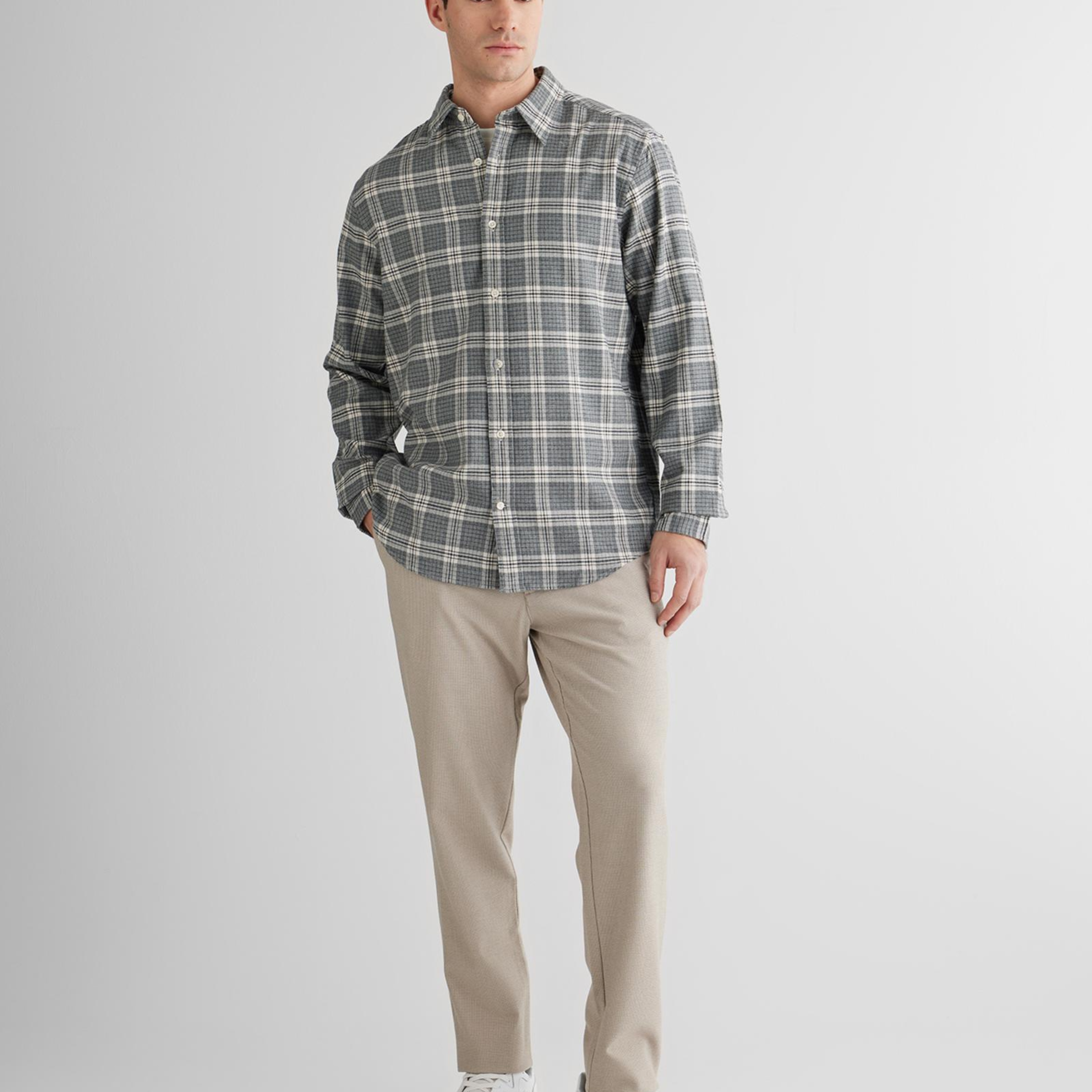GANT Erkek Bej Regular Fit  Pantolon