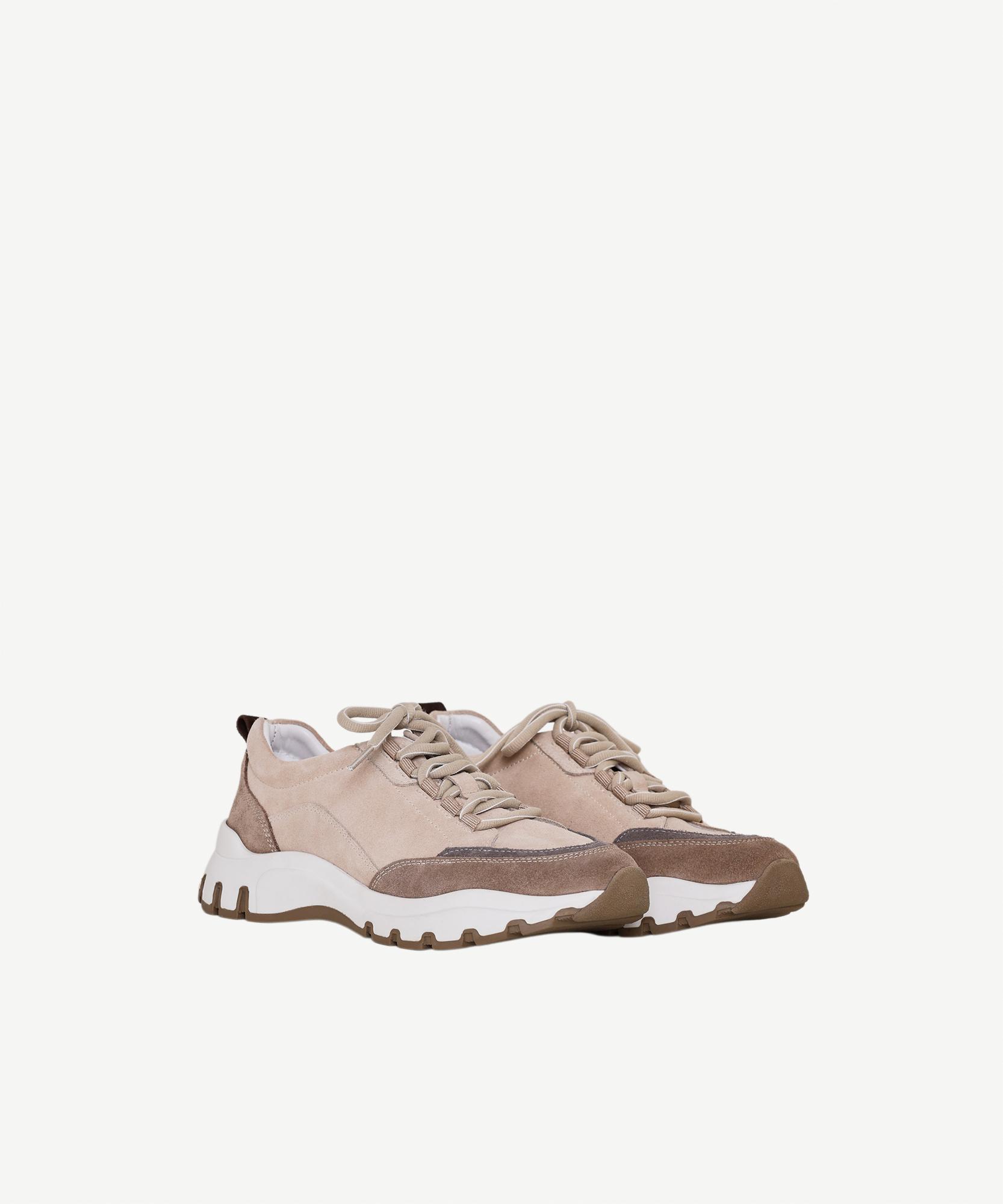 YARGICI Kalın Tabanlı Süet Spor Ayakkabı