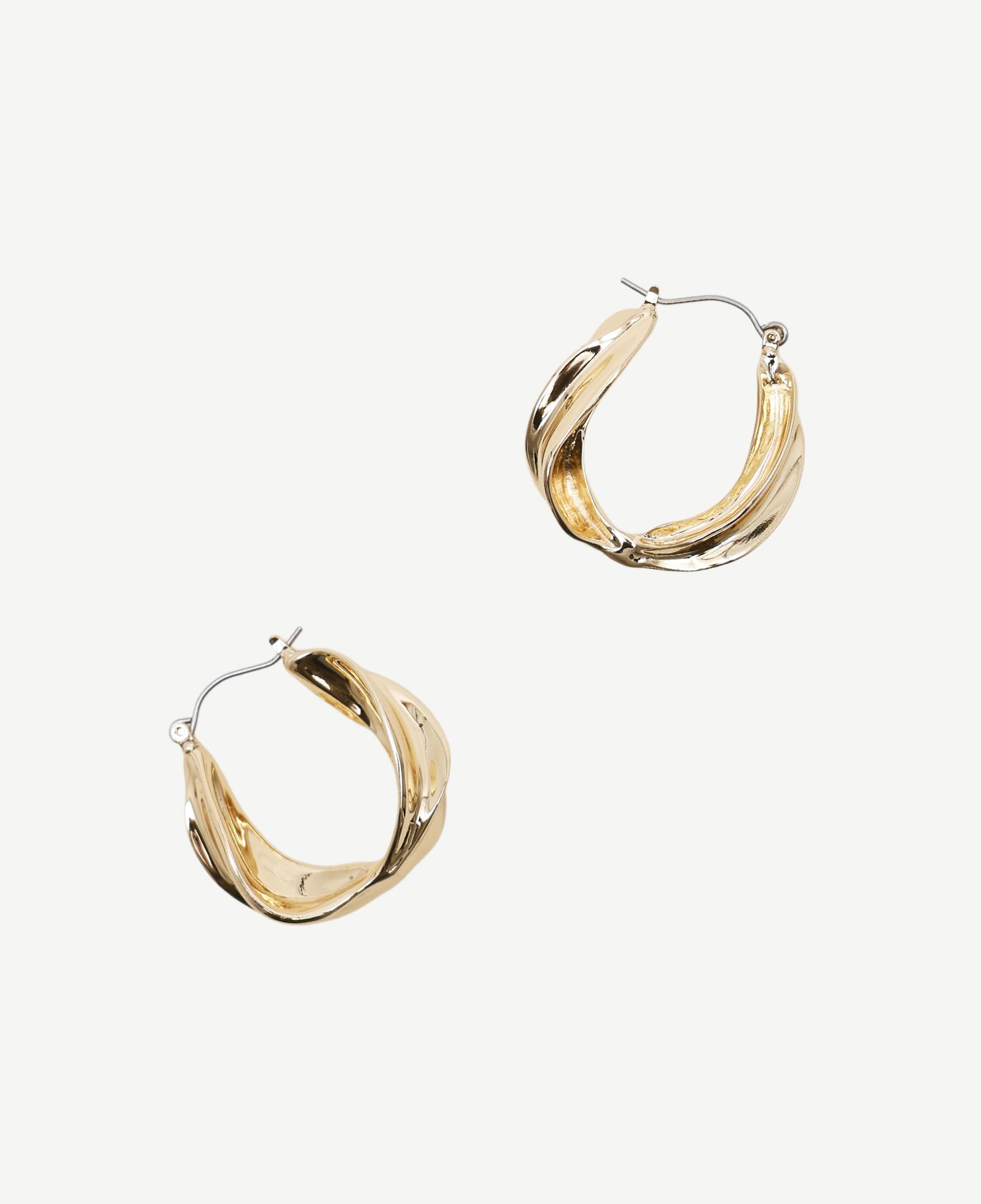 YARGICI Dokulu Halka Küpe