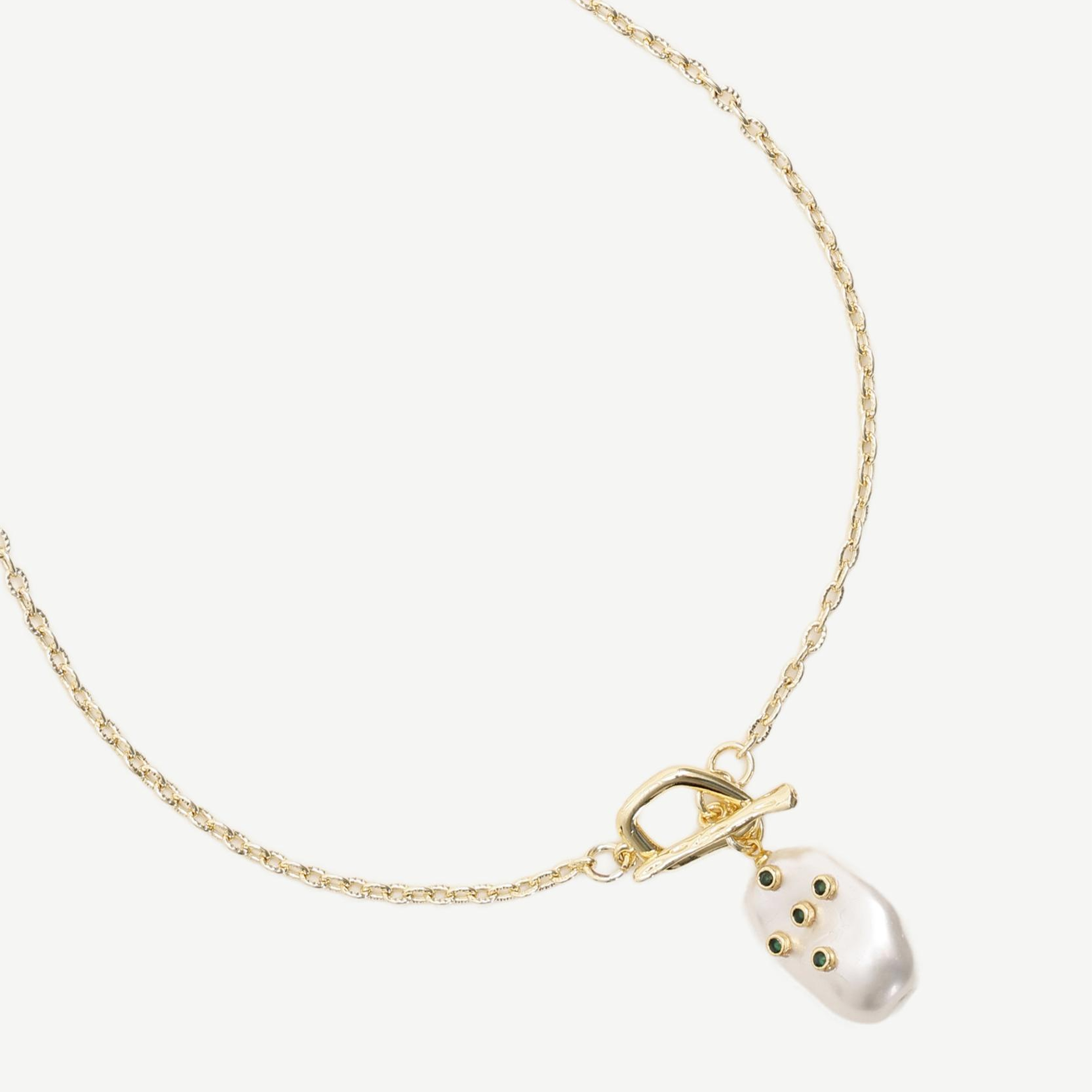 YARGICI İnci Detaylı Kolye