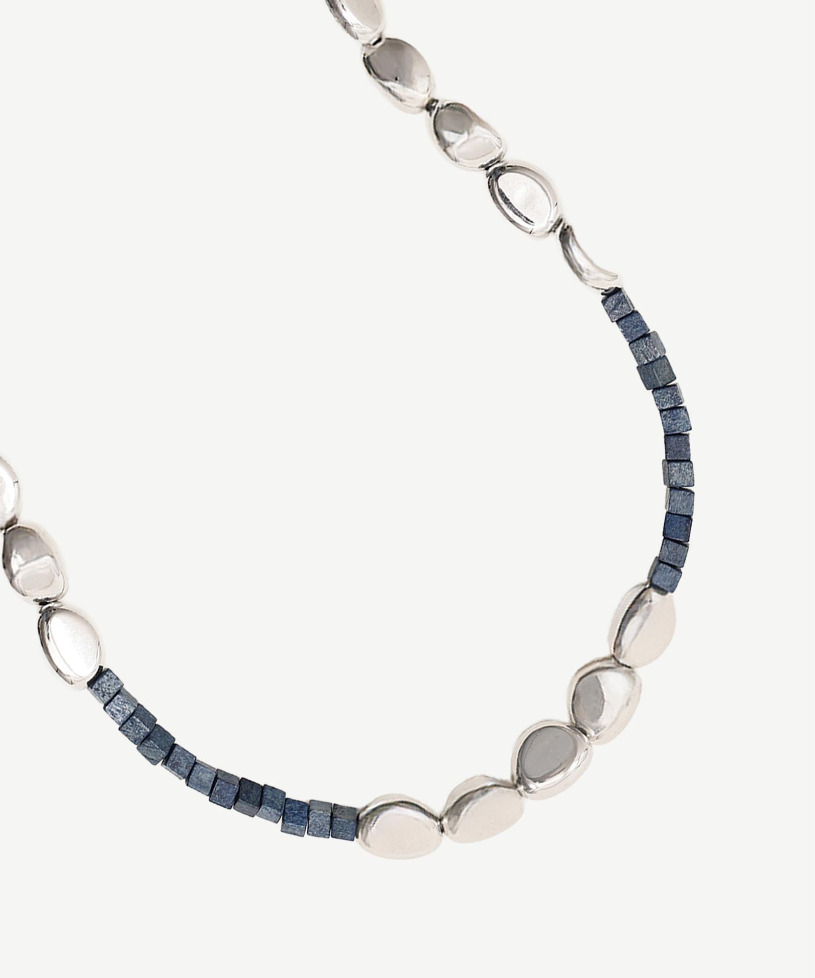 YARGICI Ahşap Ve Metalik Boncuk Detaylı Kolye