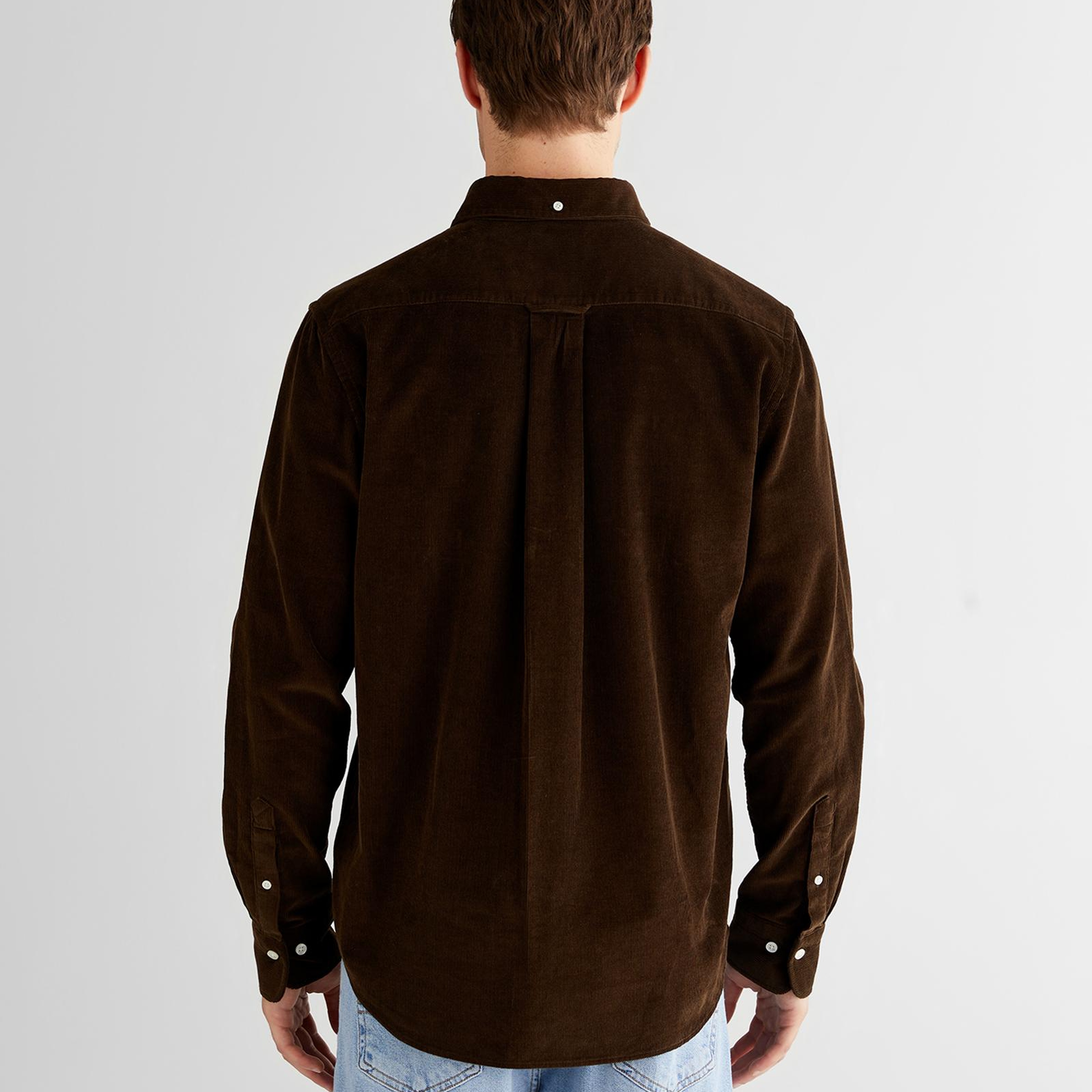 GANT Erkek Kahverengi Regular Fit Düğmeli Gömlek