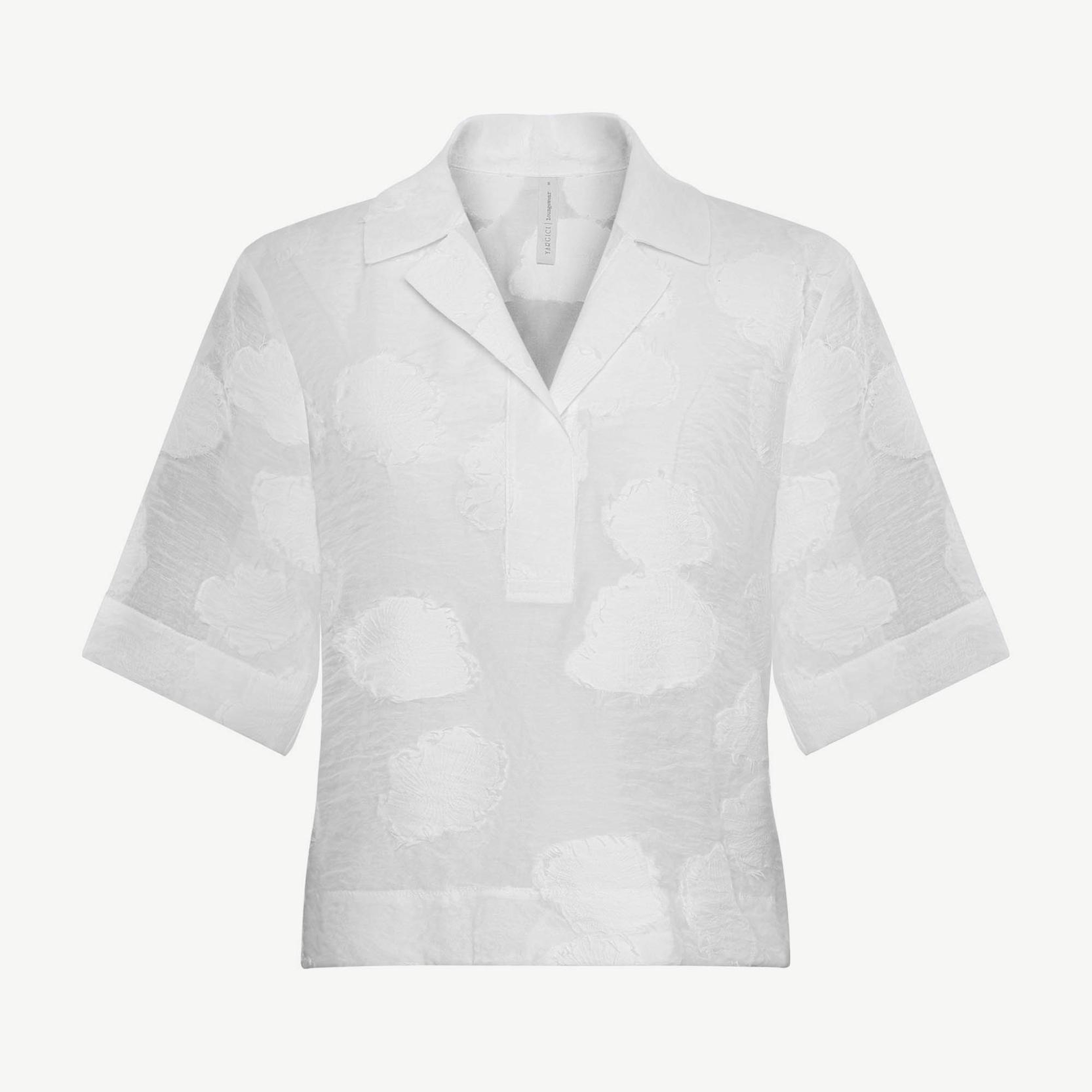 YARGICI Regular Gömlek Yaka Kısa Kol Bluz