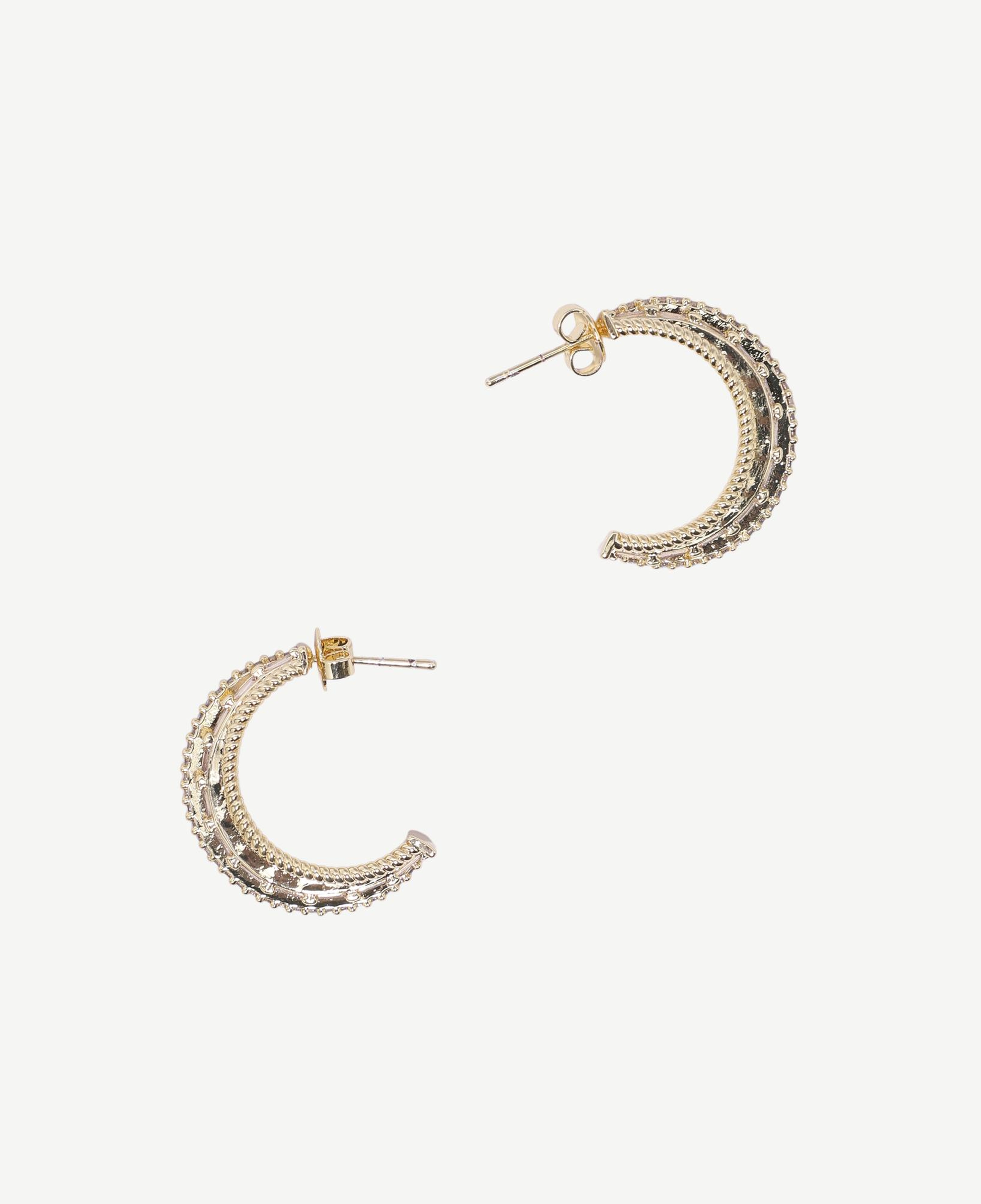 YARGICI Cam Taşlı Küpe