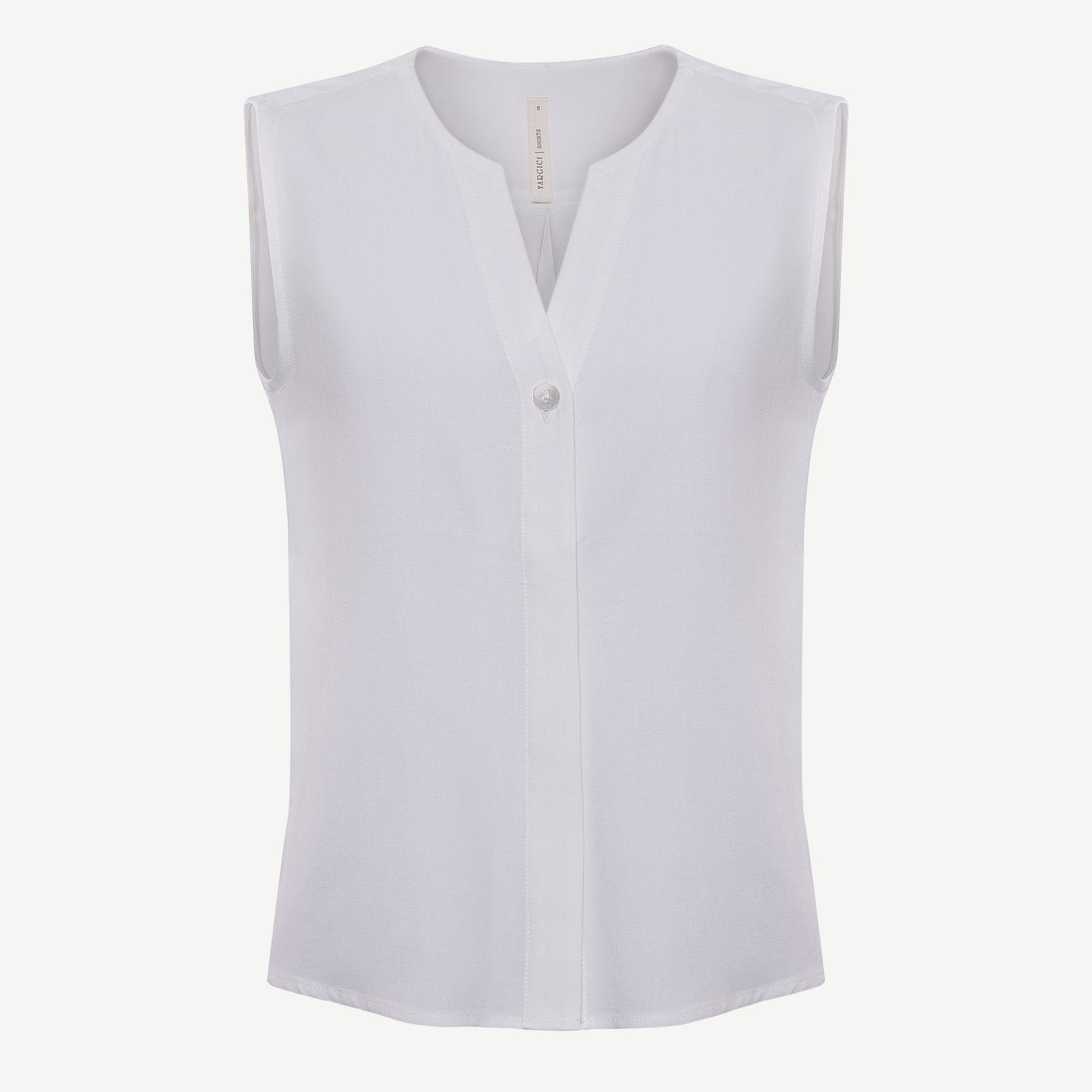 YARGICI Regular V Yaka Kolsuz Bluz