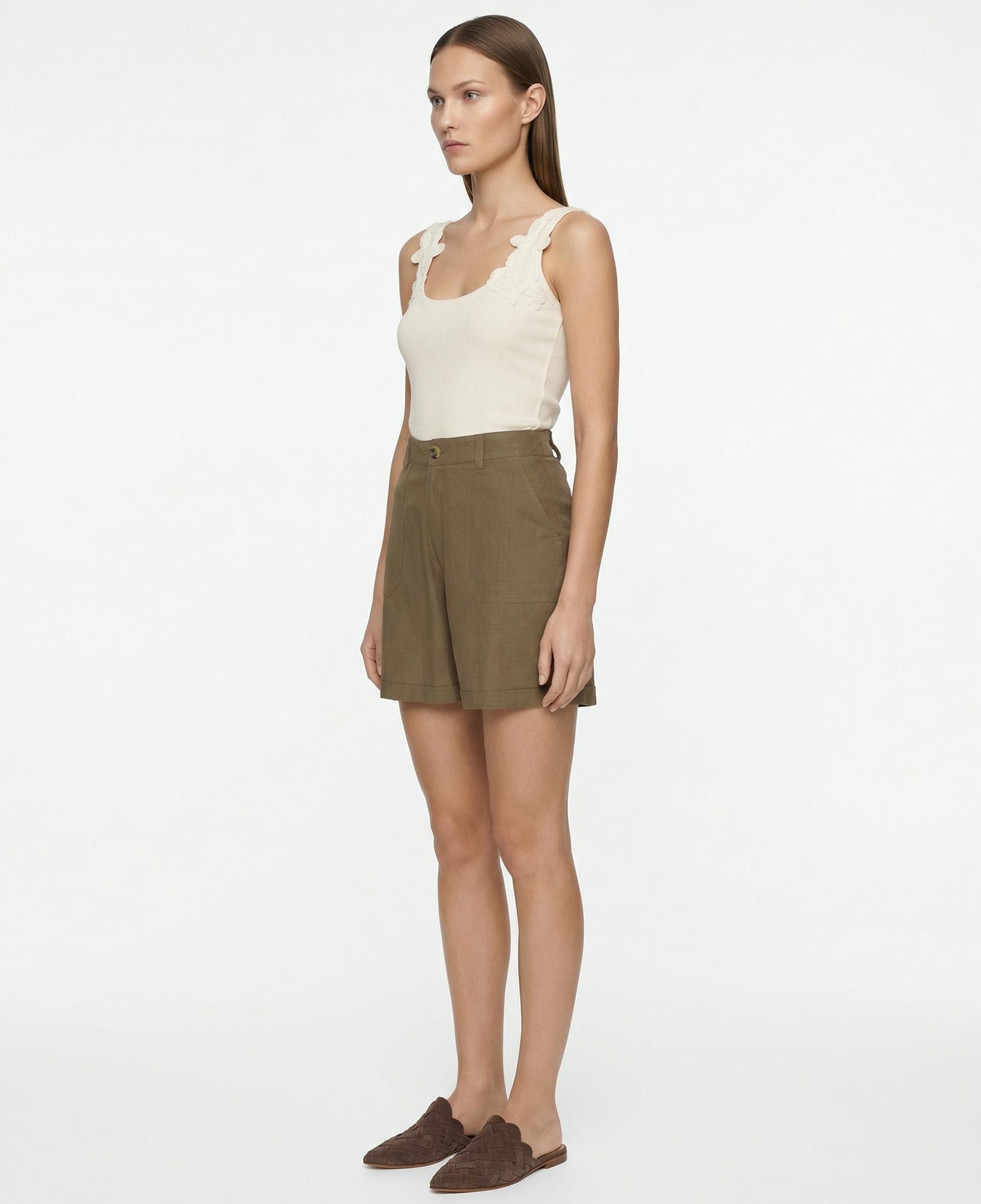 YARGICI Regular Normal Bel Bermuda/Şort