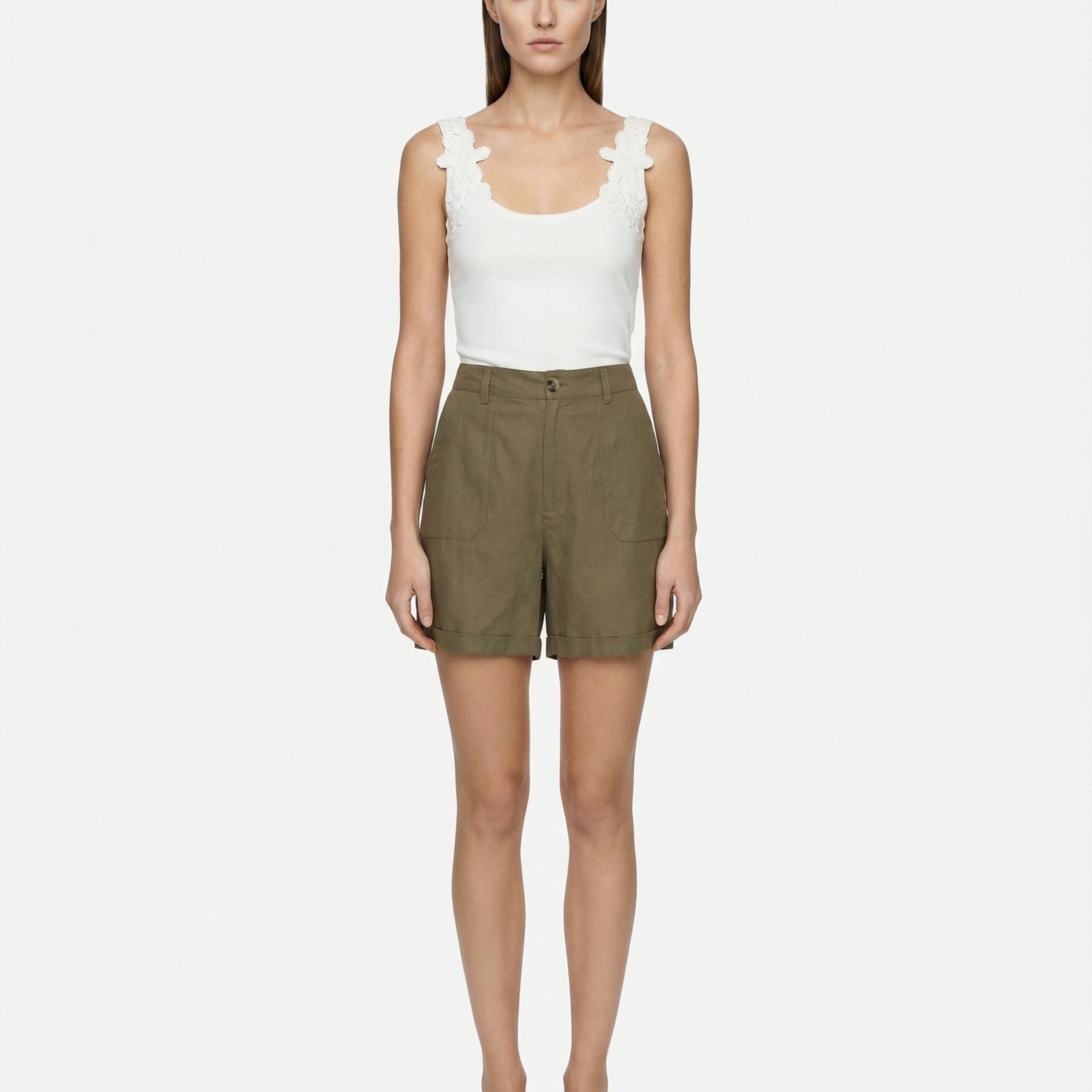 YARGICI Regular Normal Bel Bermuda/Şort