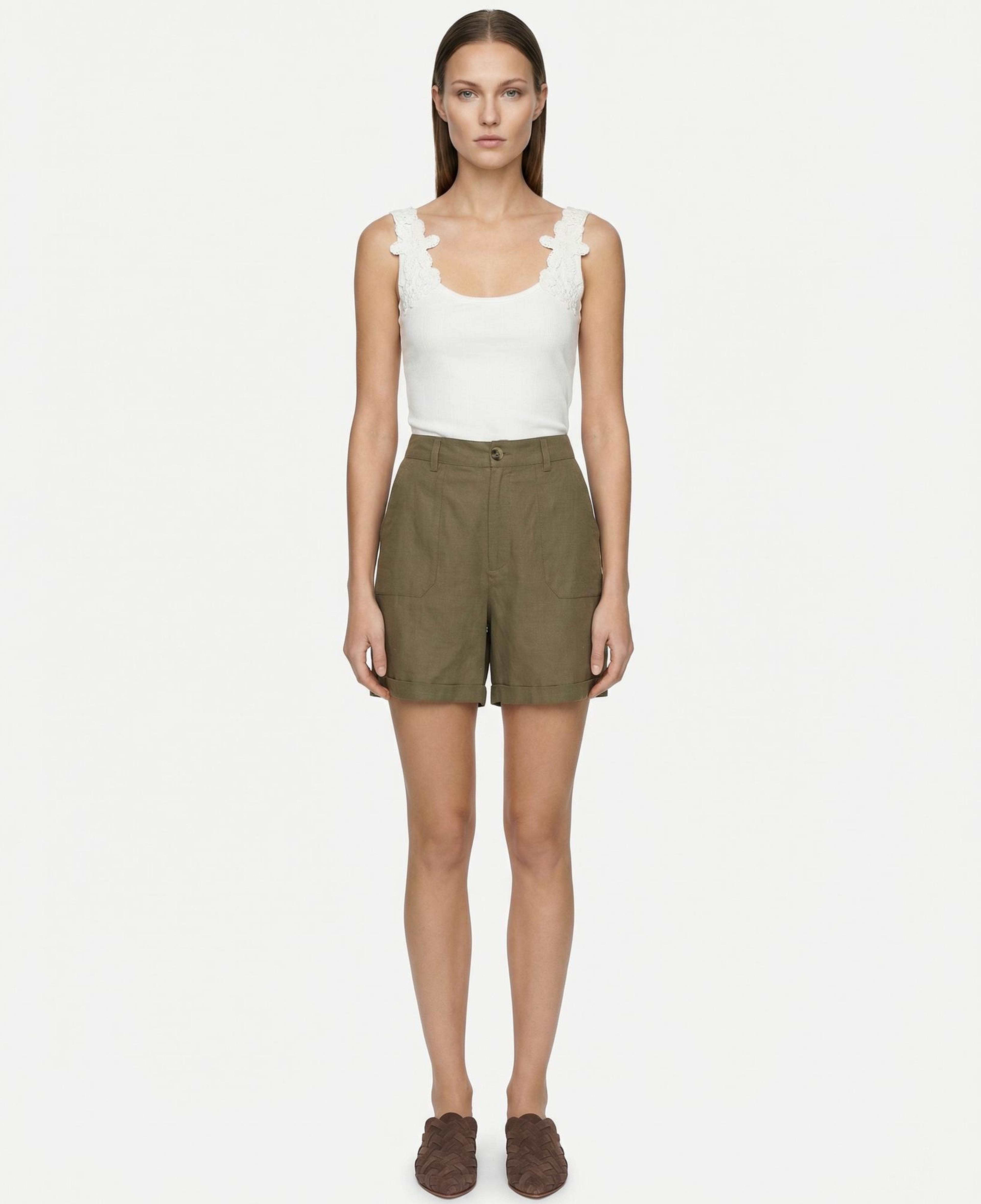 YARGICI Regular Normal Bel Bermuda/Şort