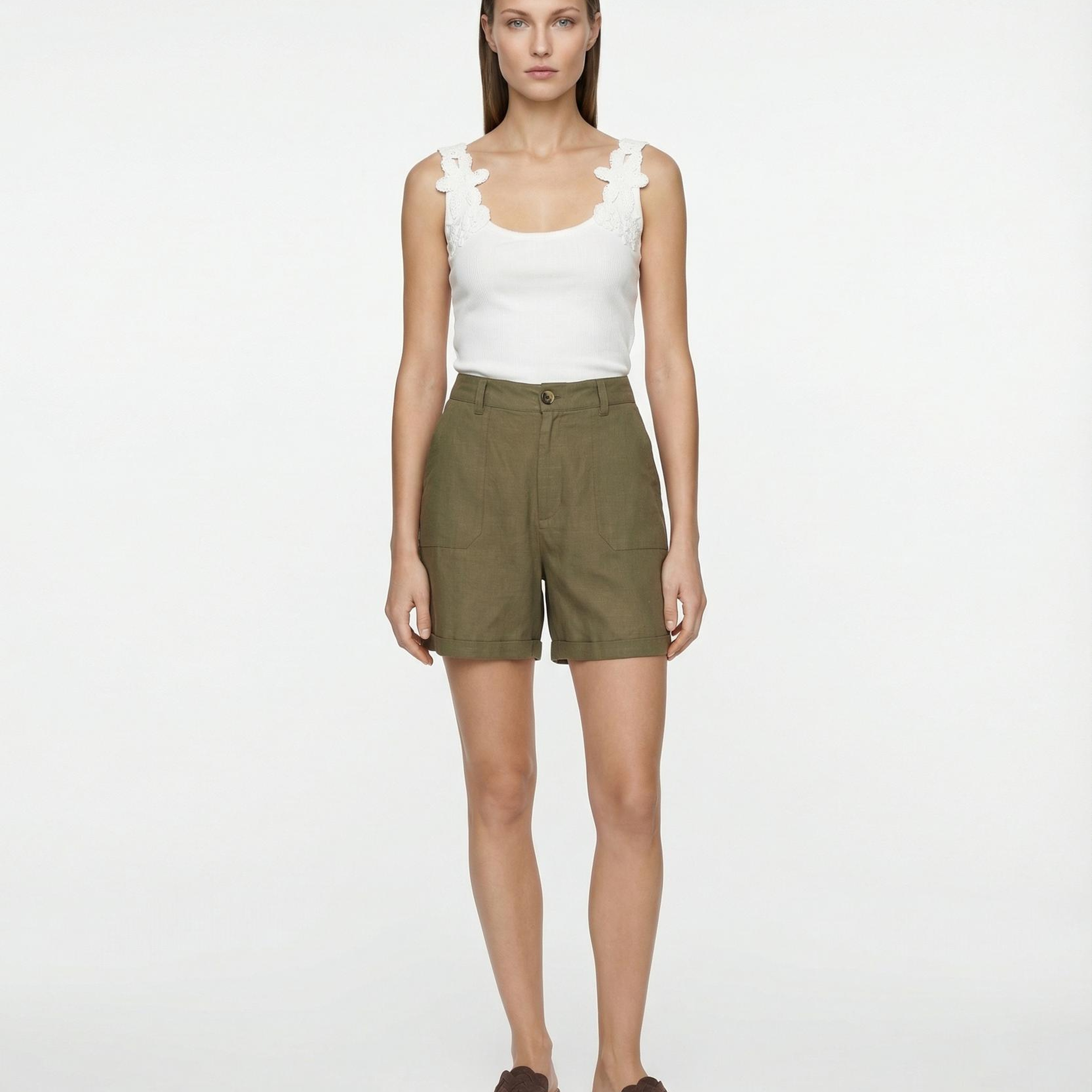 YARGICI Regular Normal Bel Bermuda/Şort