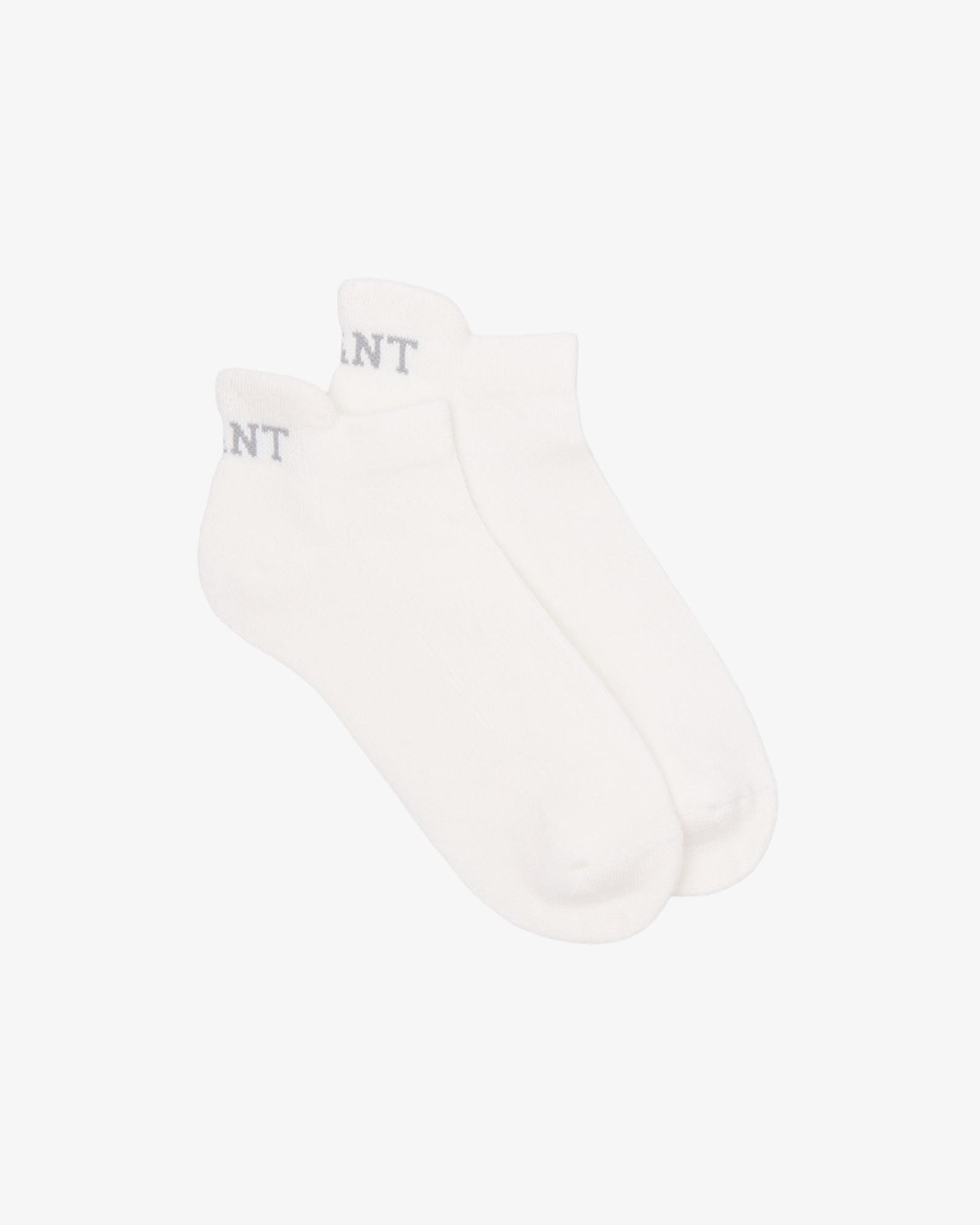 GANT Unisex Beyaz Standart Fit  Çorap