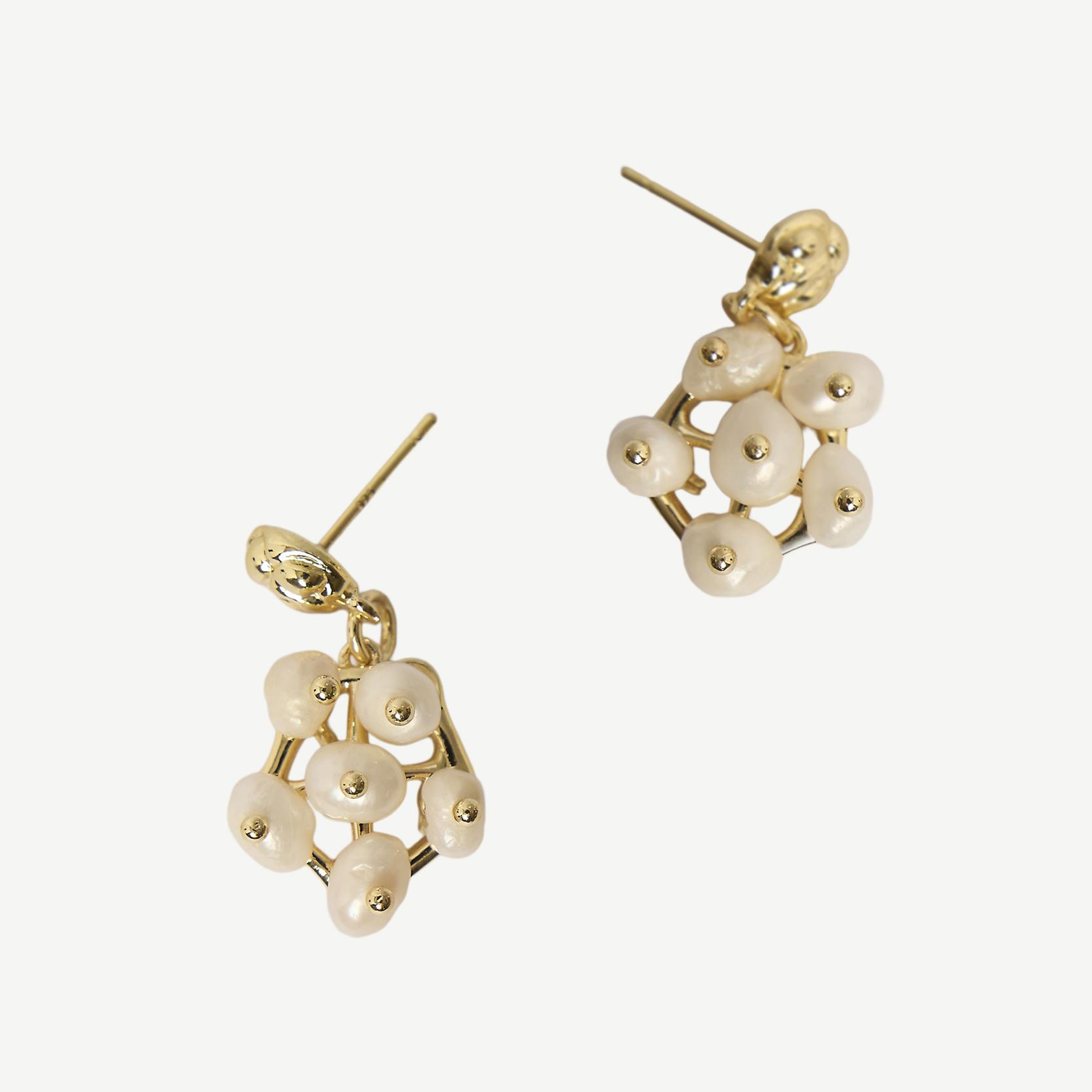 YARGICI İnci Detaylı Küpe