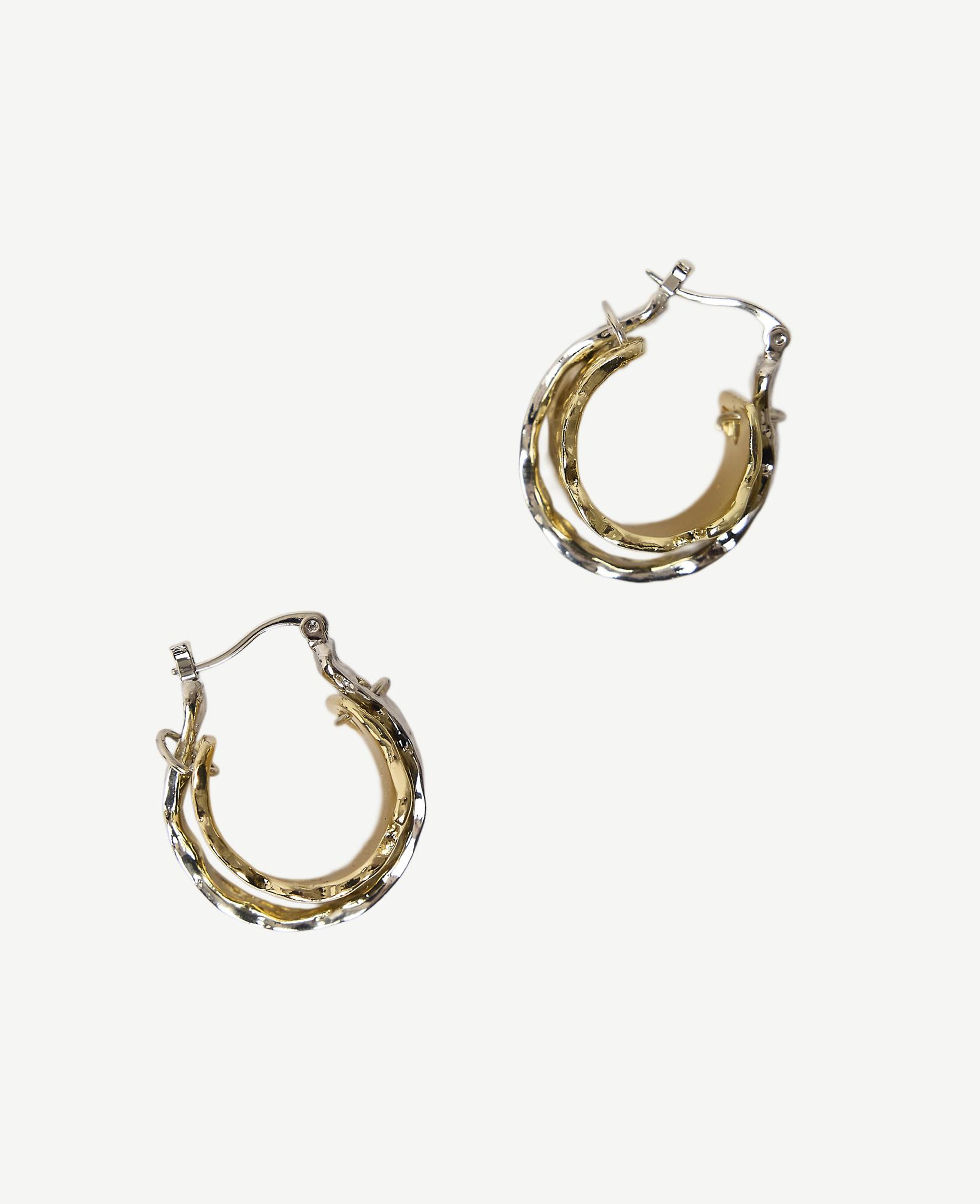 YARGICI İki Renkli Küpe