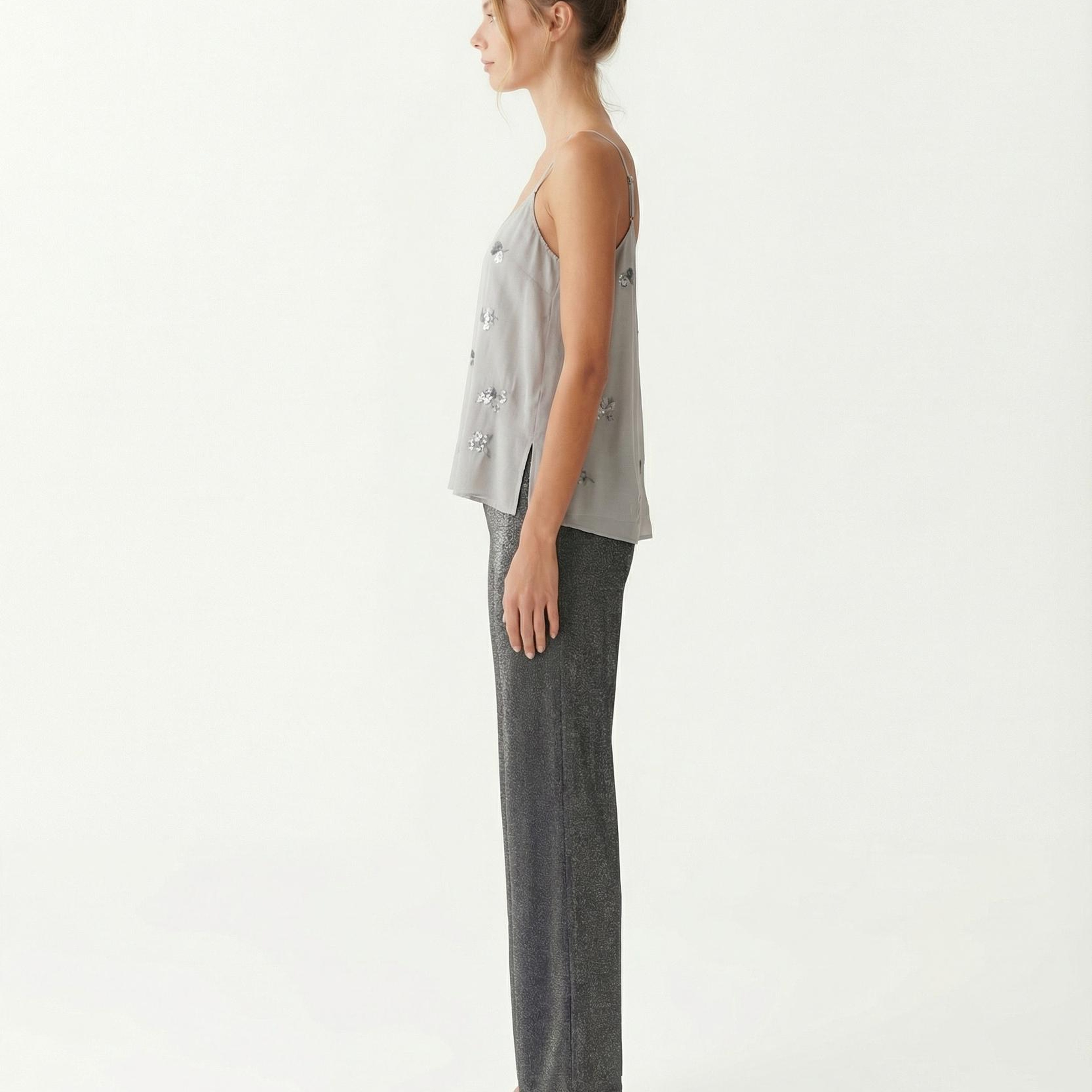 YARGICI Regular V Yaka Askılı Bluz