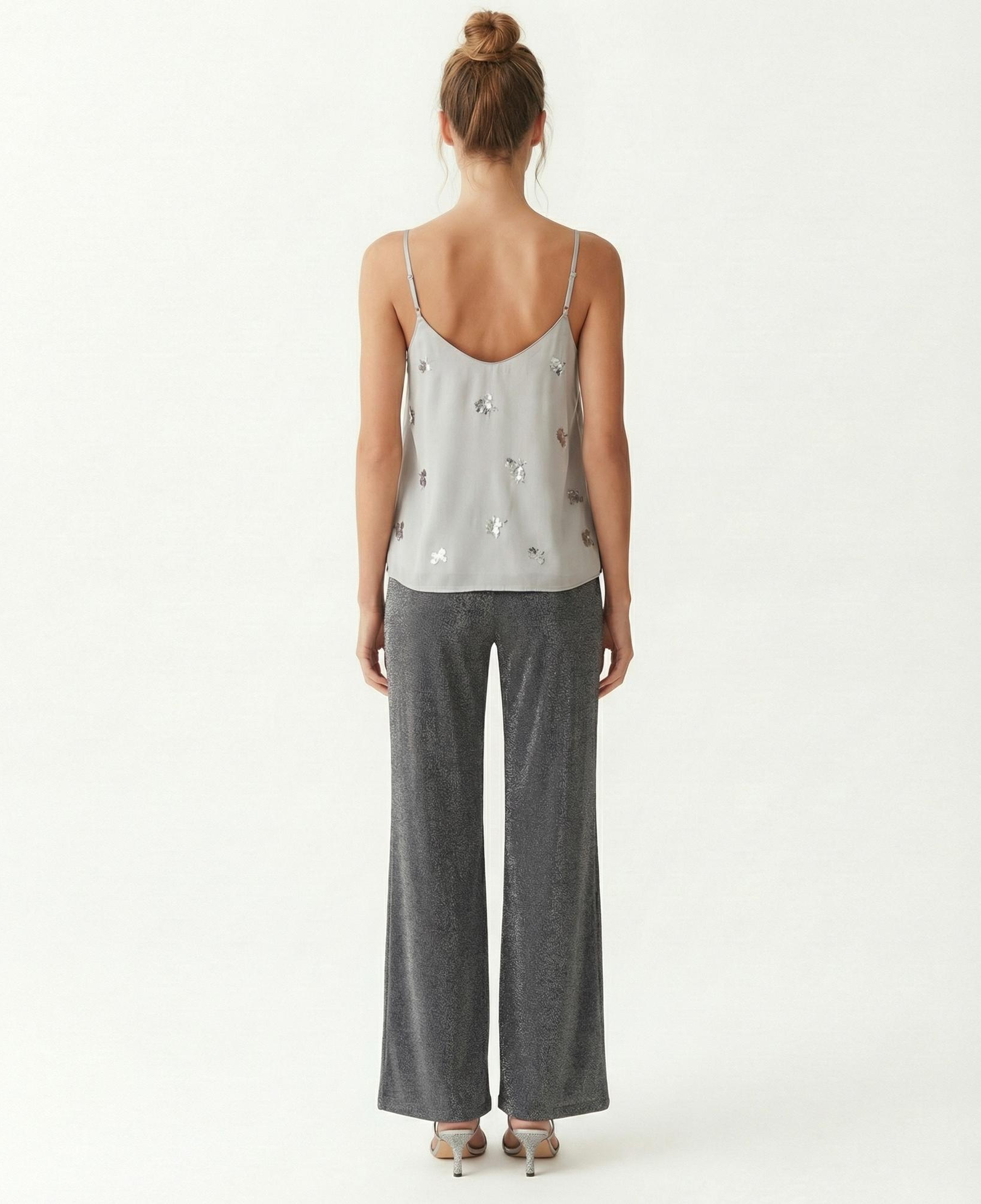 YARGICI Regular V Yaka Askılı Bluz