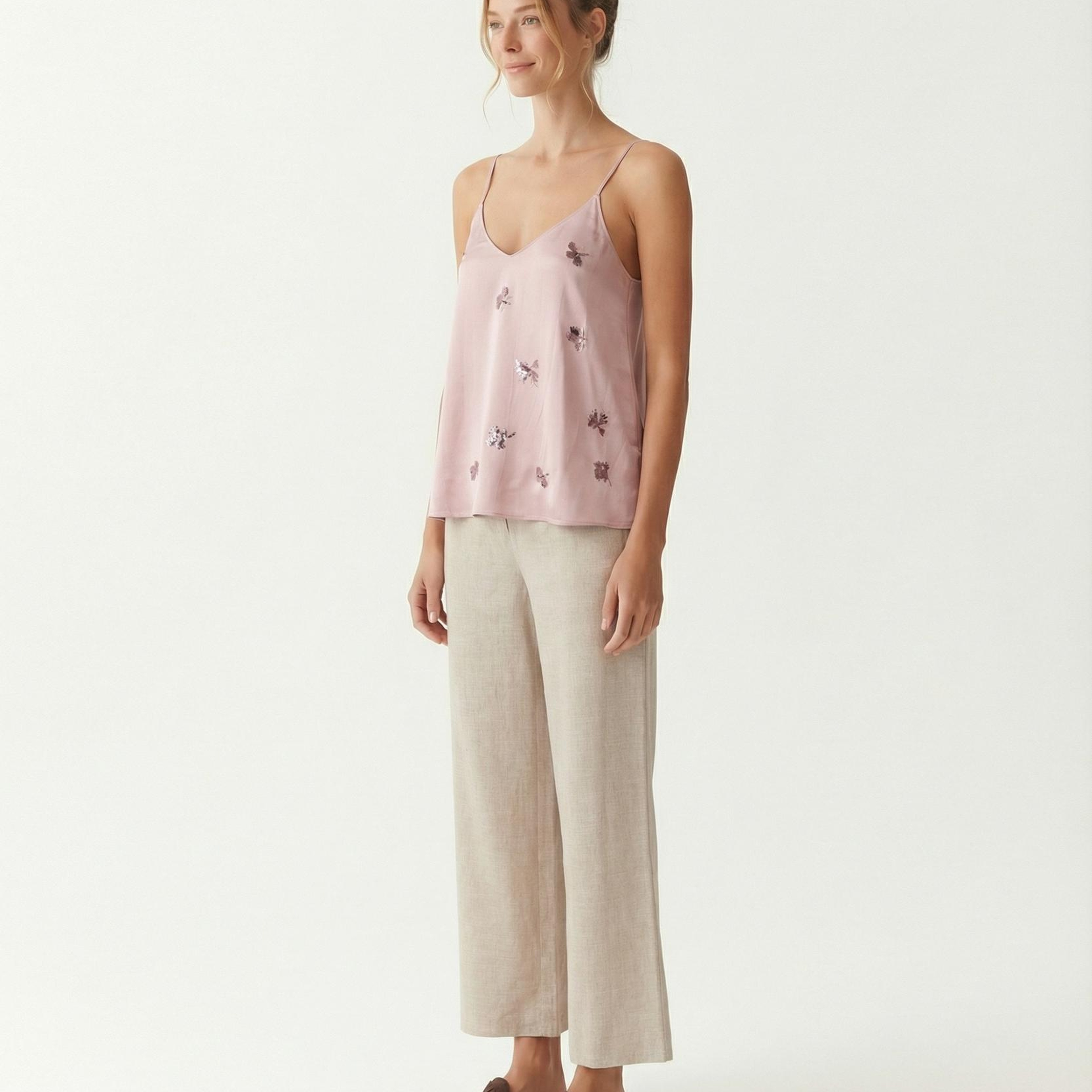 YARGICI Regular V Yaka Askılı Bluz