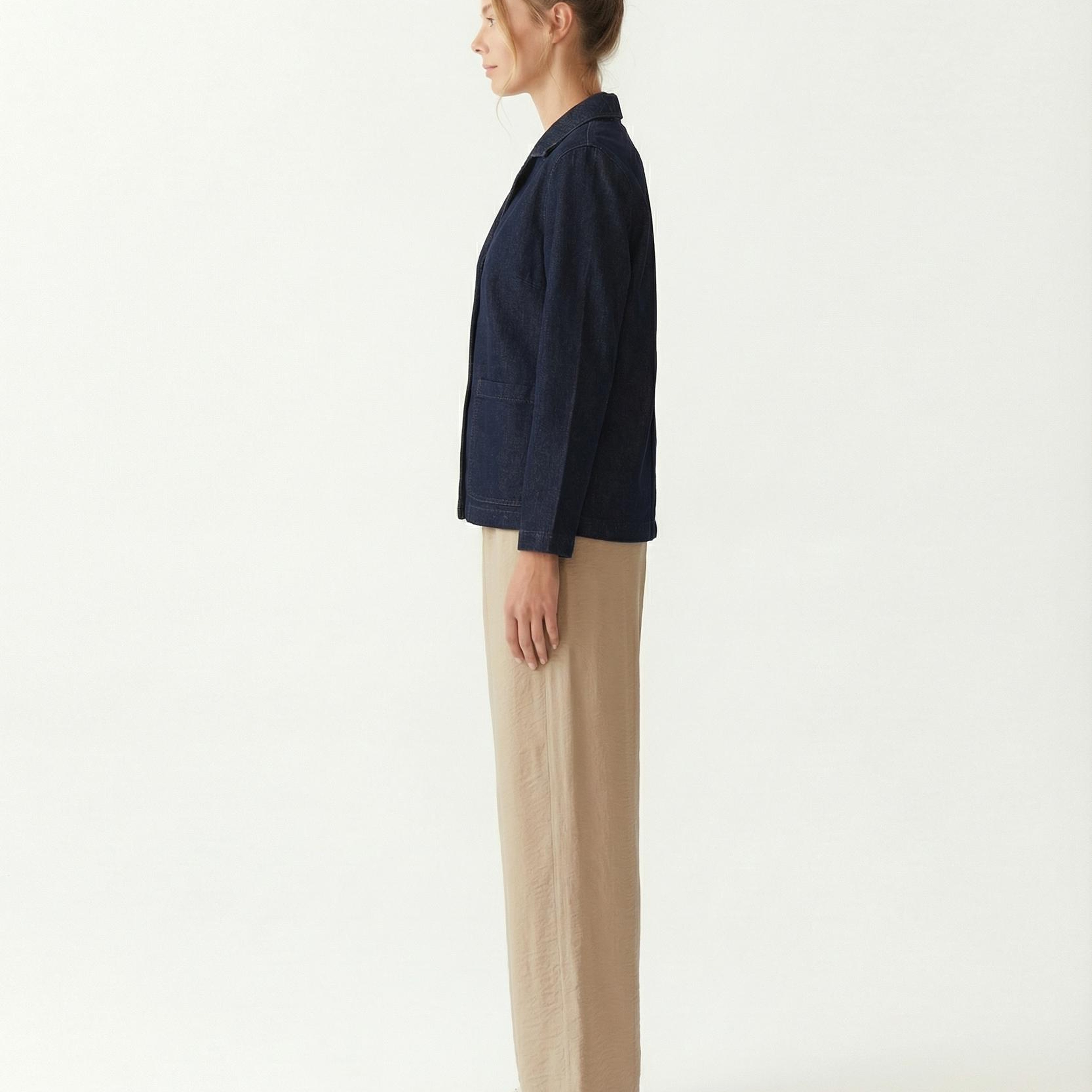 YARGICI Regular Dik Yaka Uzun Kol Ceket