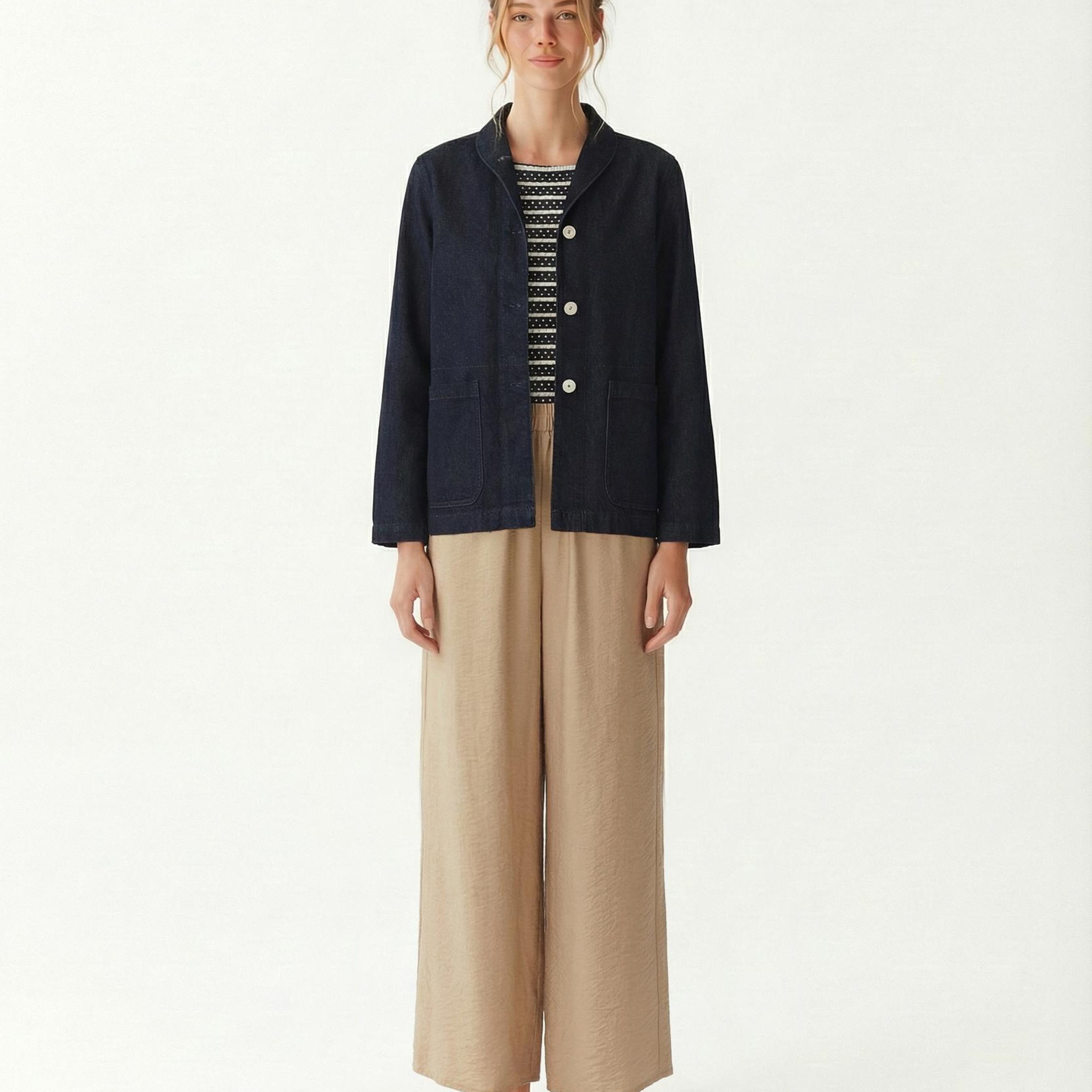 YARGICI Regular Dik Yaka Uzun Kol Ceket