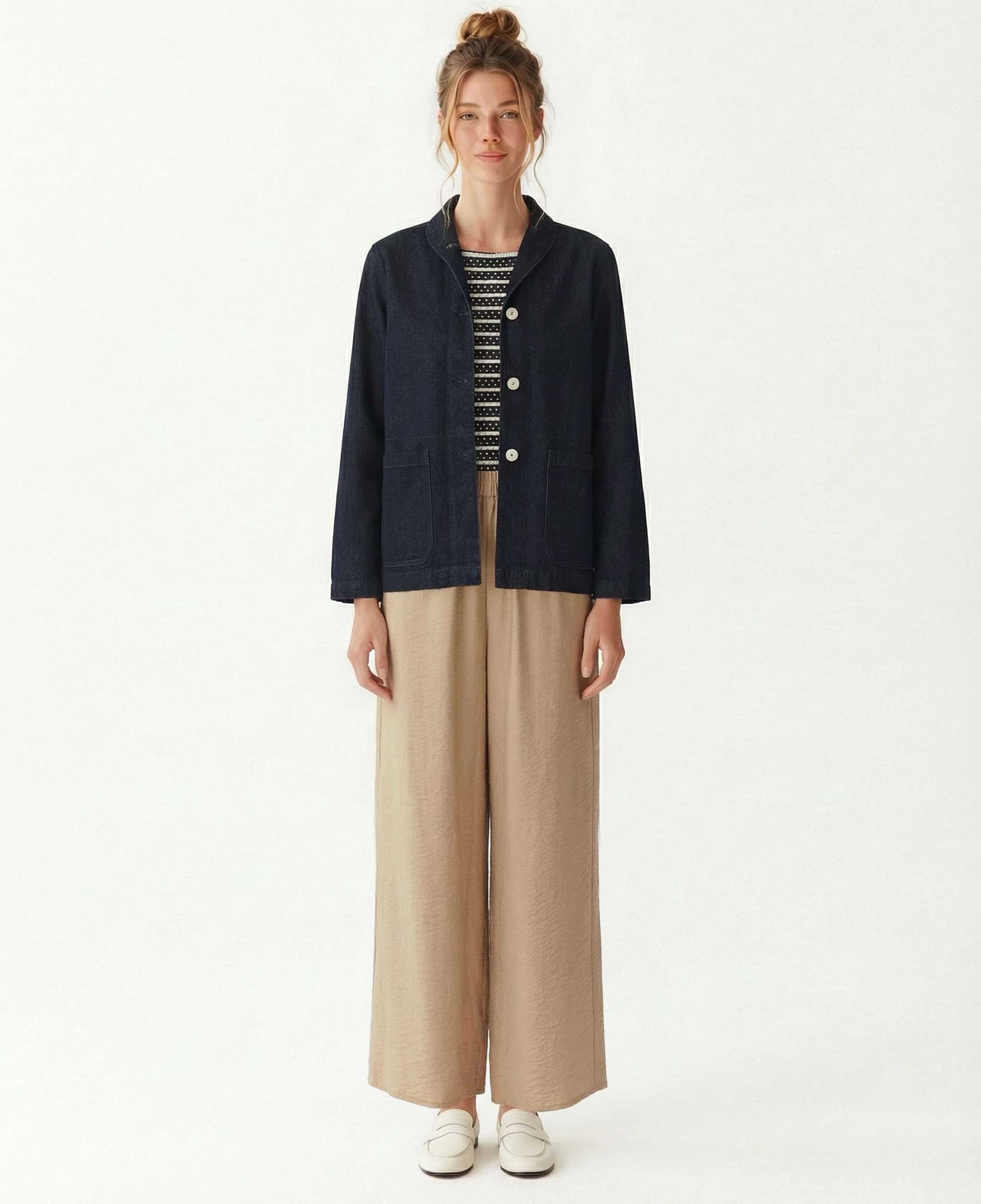 YARGICI Regular Dik Yaka Uzun Kol Ceket