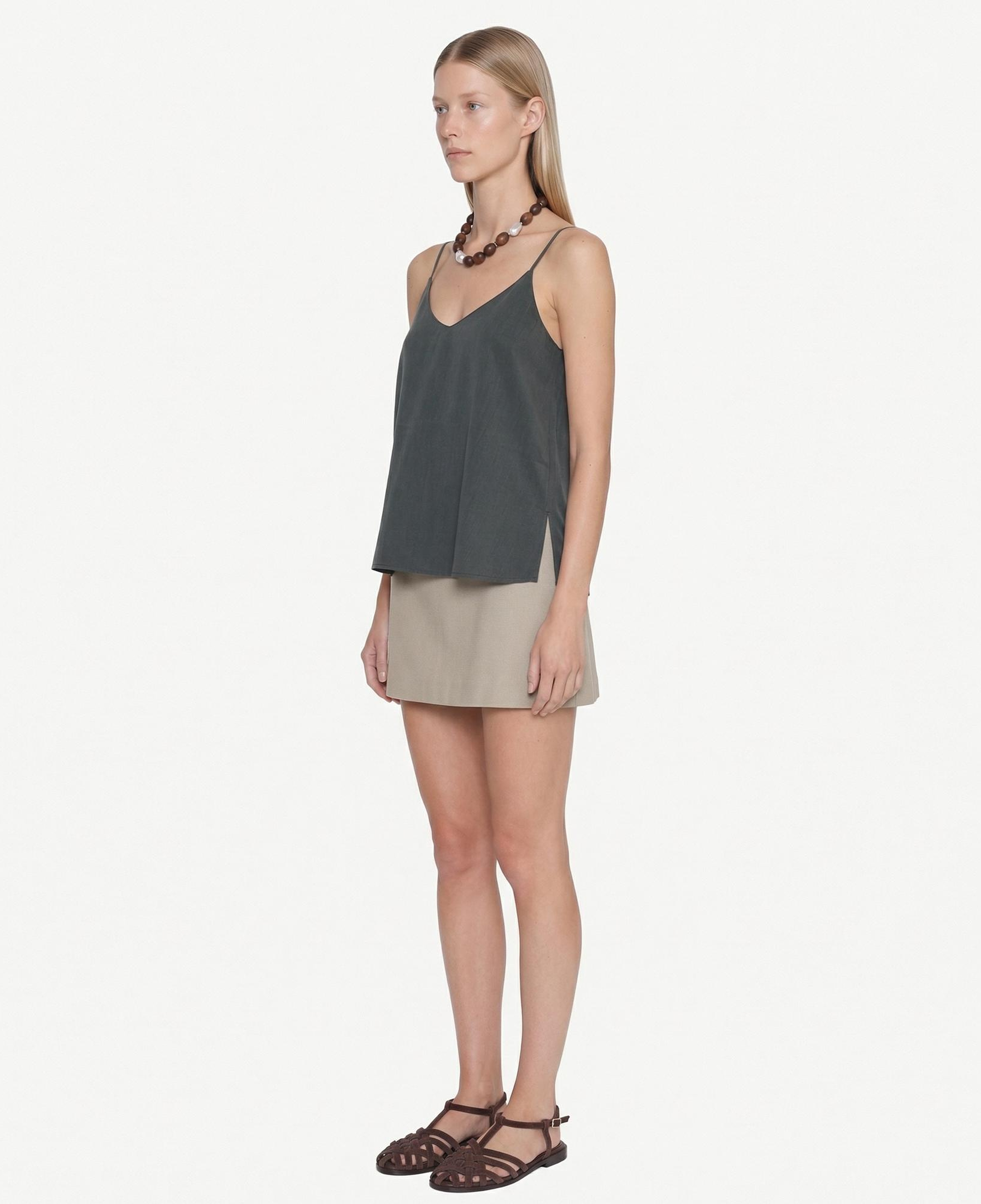 YARGICI Regular V Yaka Askılı Bluz