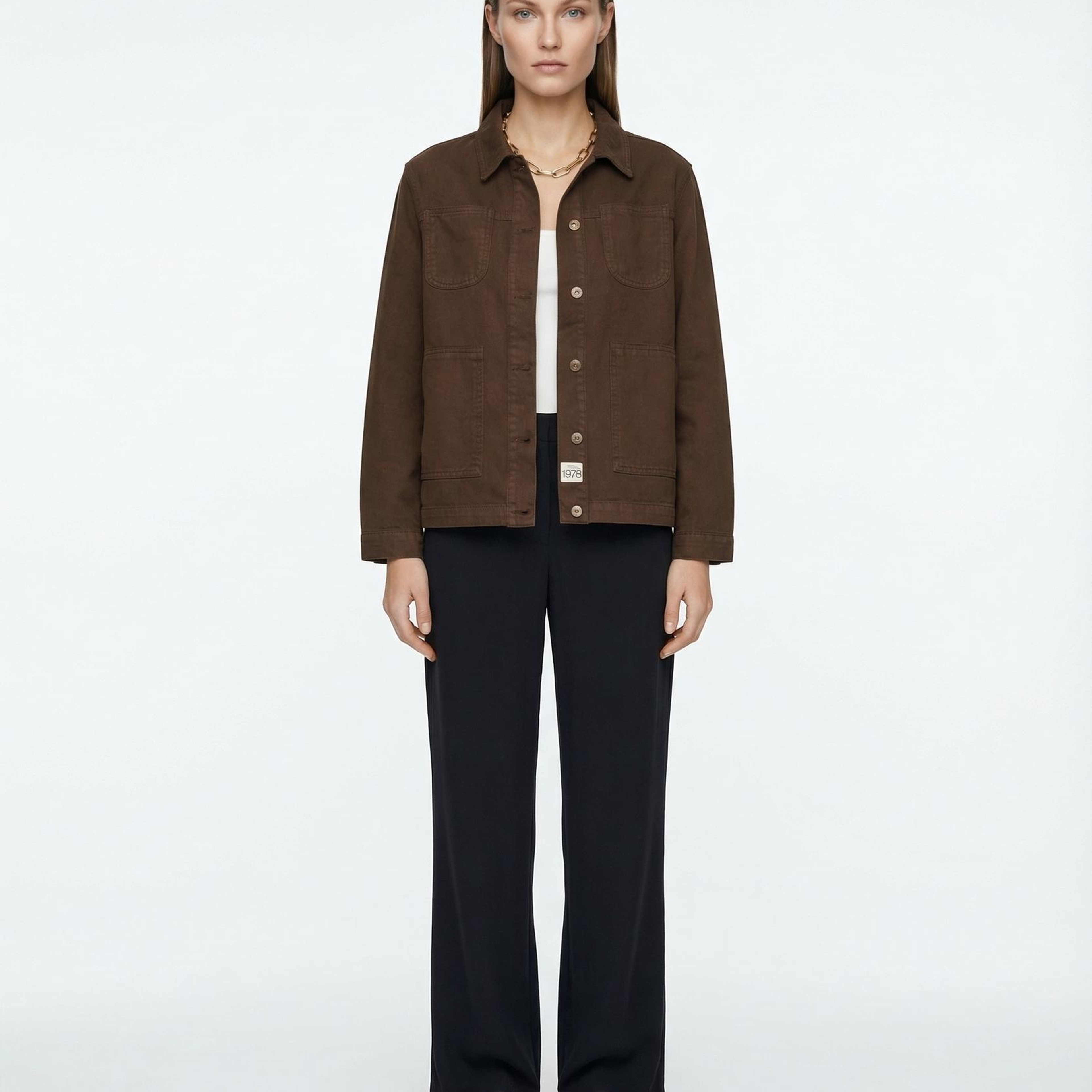 YARGICI Boyfriend Ceket Yaka Uzun Kol Ceket