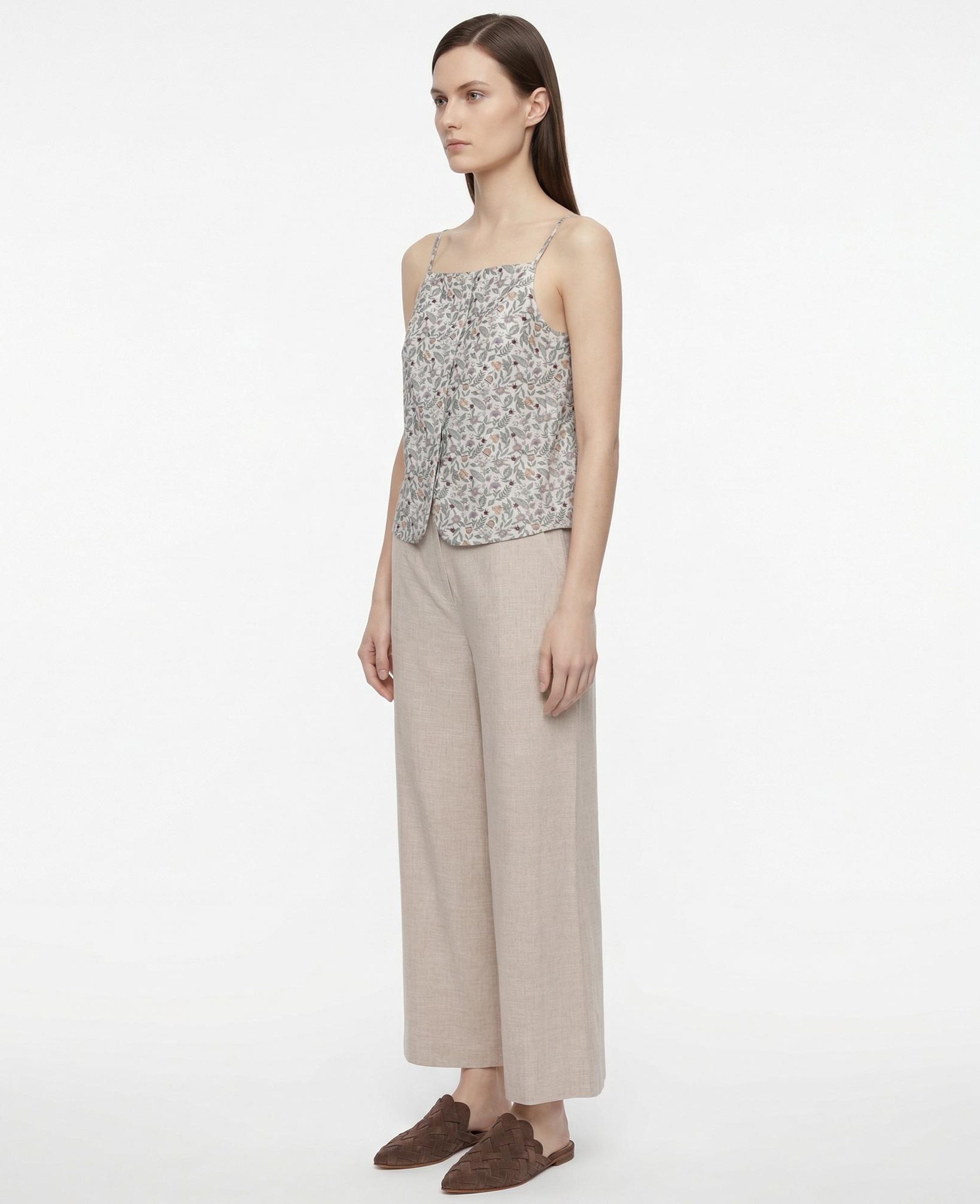 YARGICI Regular Kare Yaka Askılı Bluz