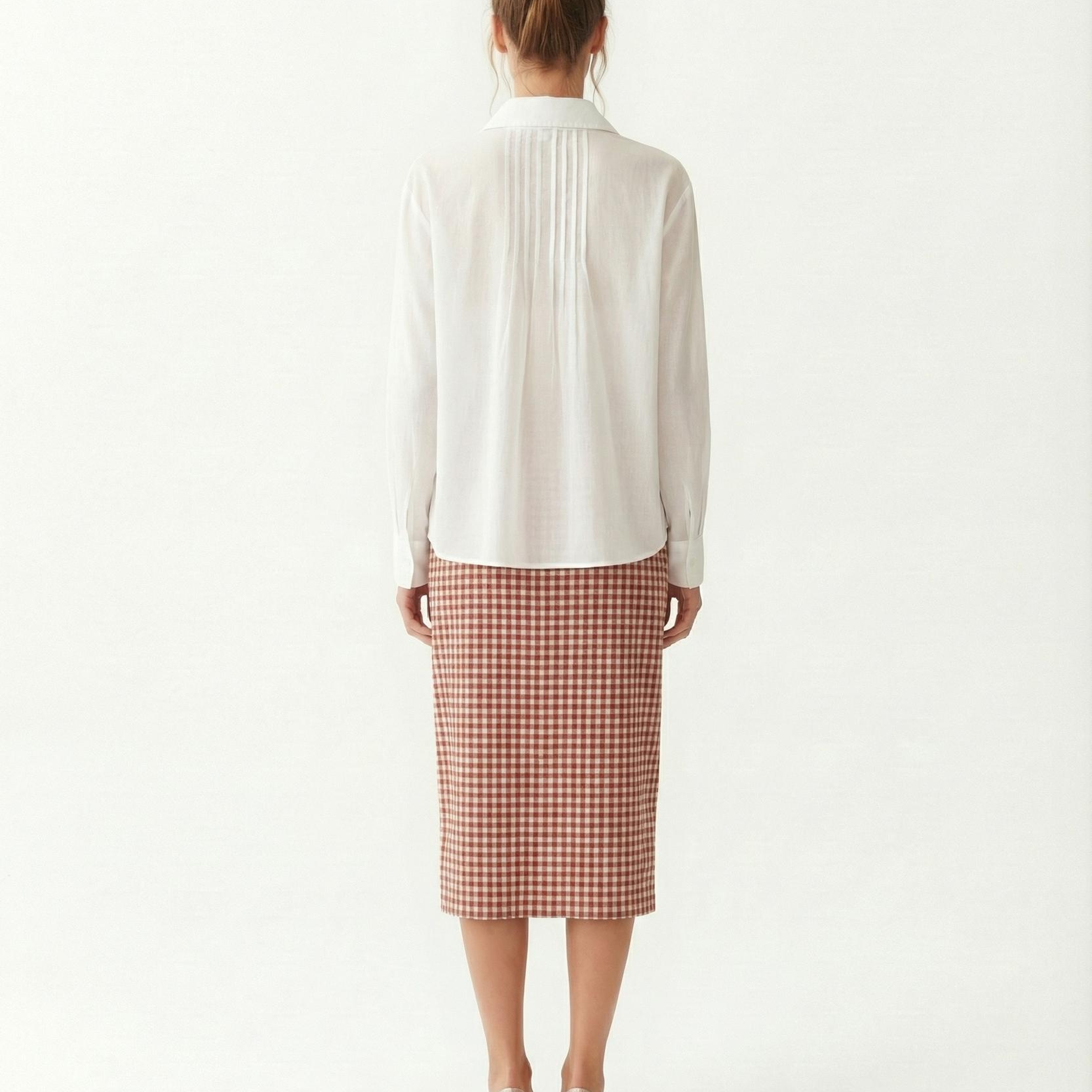 YARGICI Kalem Yüksek Bel Etek