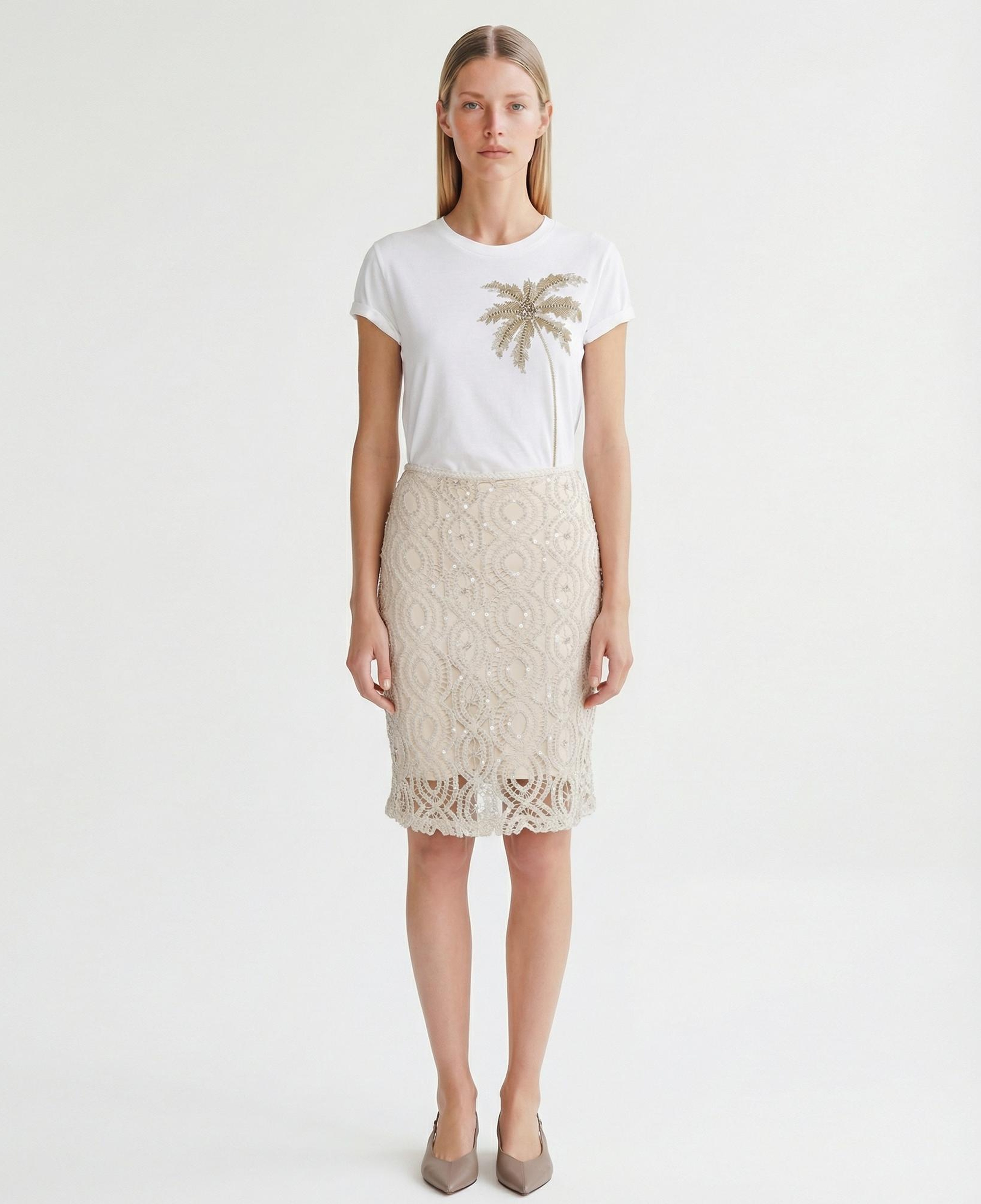 YARGICI Kalem Düşük Bel Etek