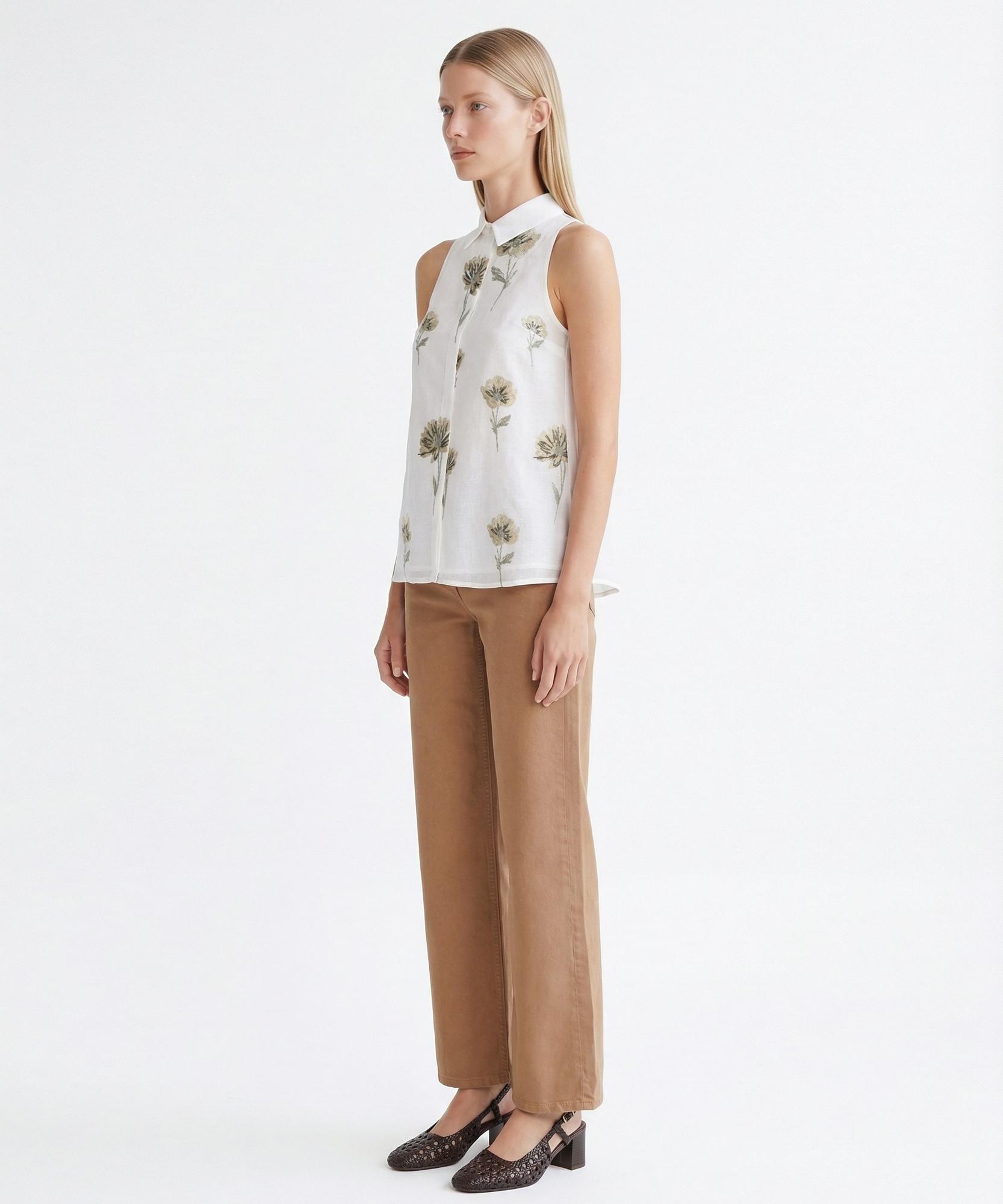 YARGICI Regular Gömlek Yaka Kolsuz Gömlek