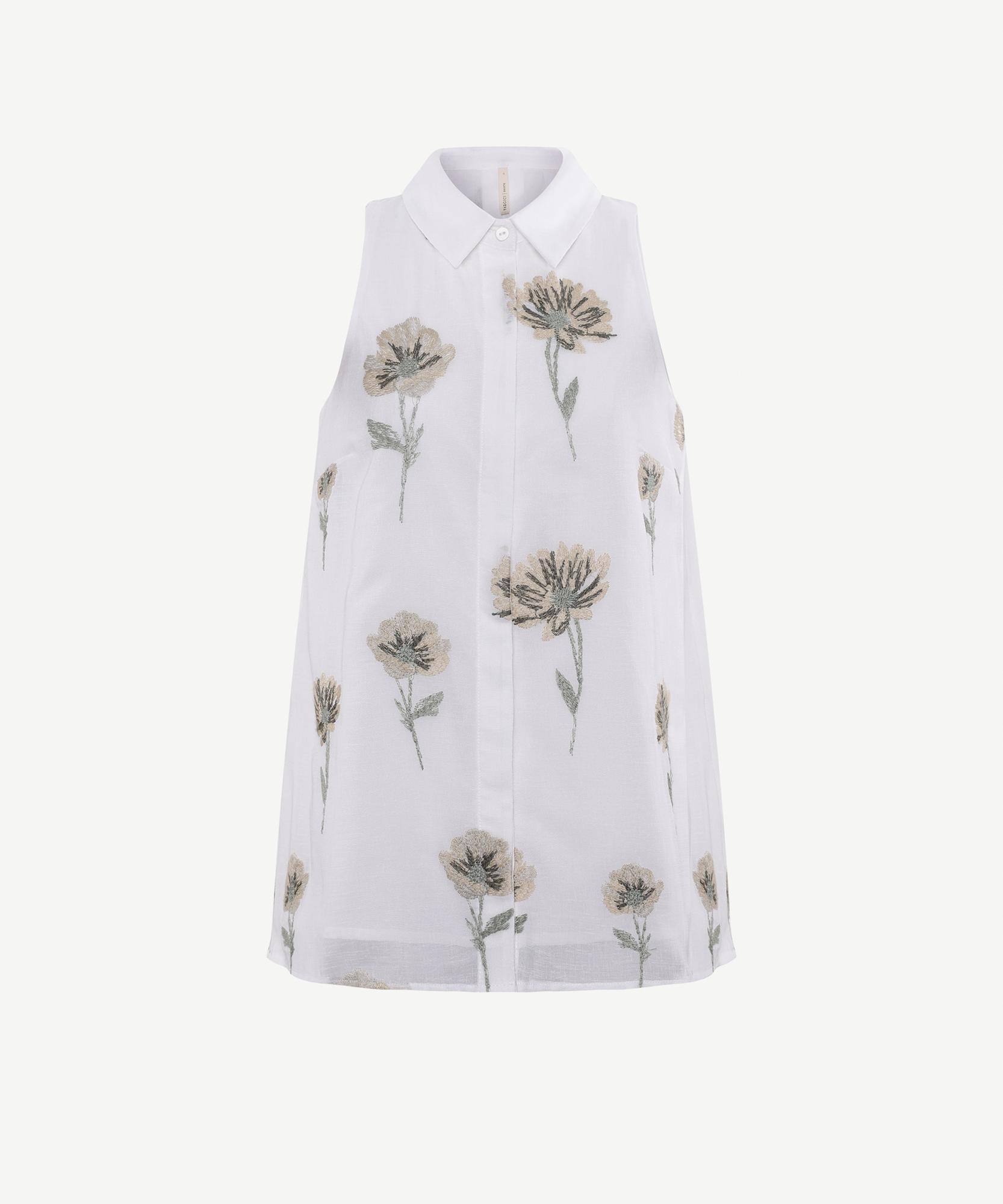 YARGICI Regular Gömlek Yaka Kolsuz Gömlek