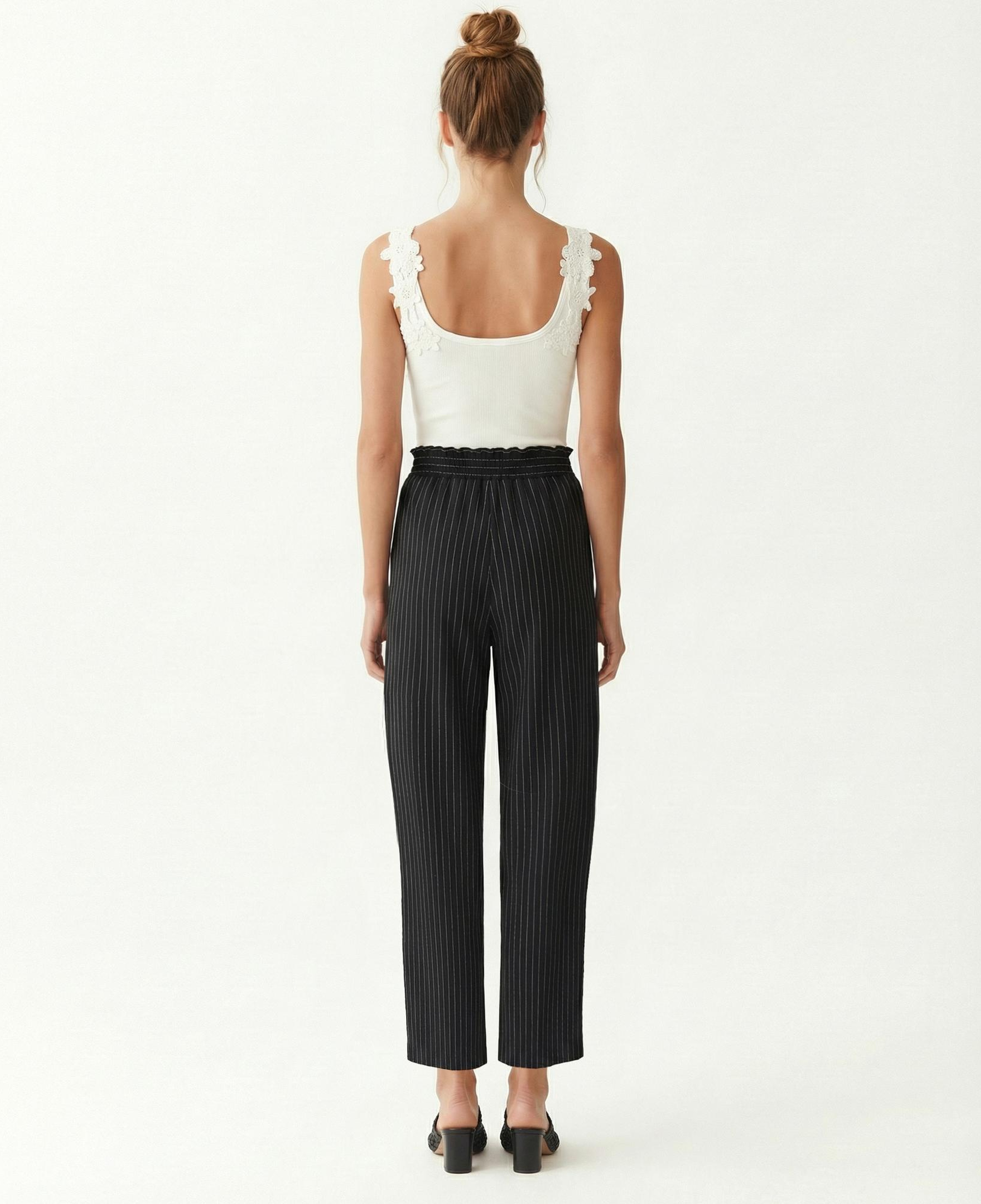 YARGICI Düz Yüksek Bel Pantolon