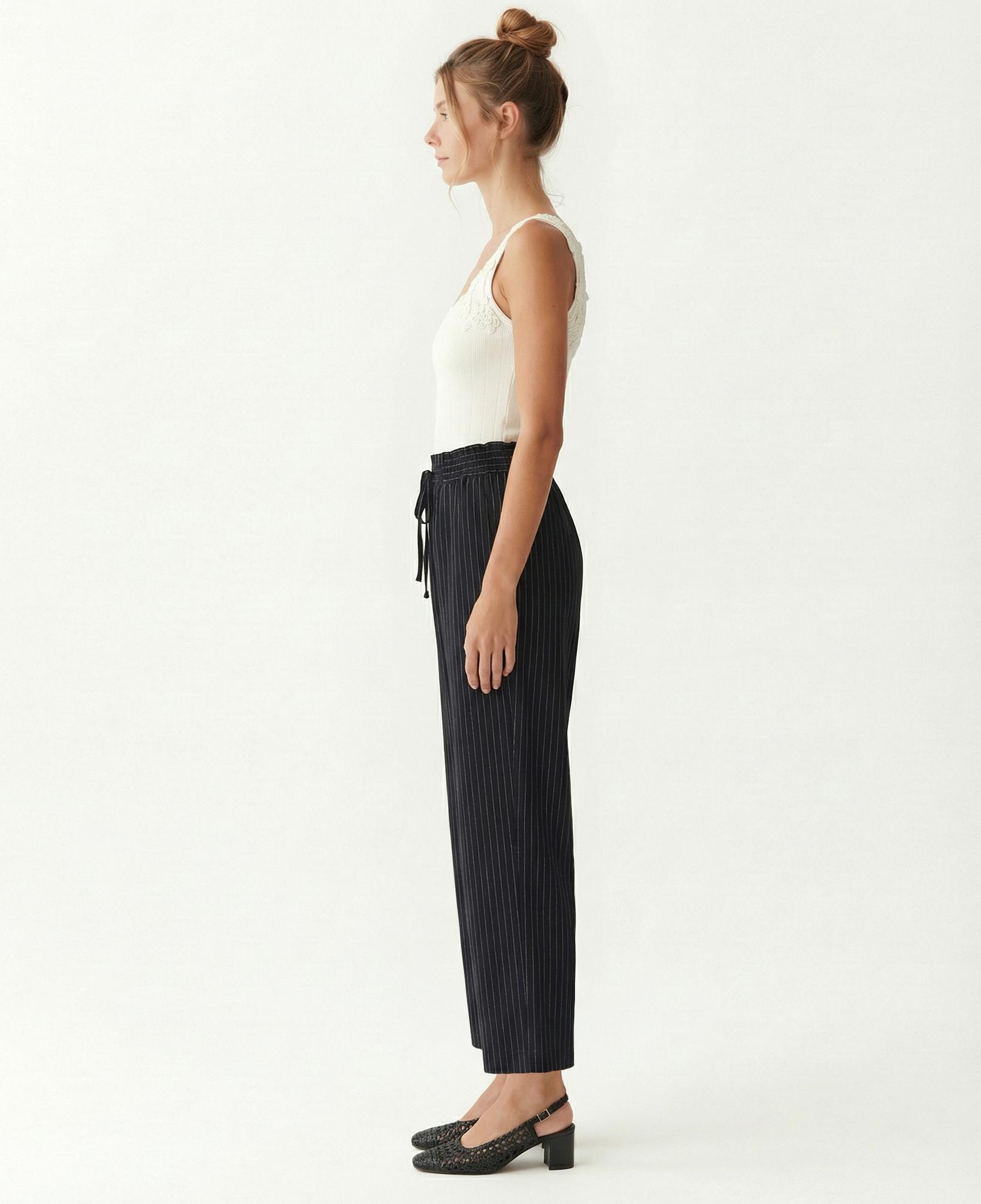 YARGICI Düz Yüksek Bel Pantolon