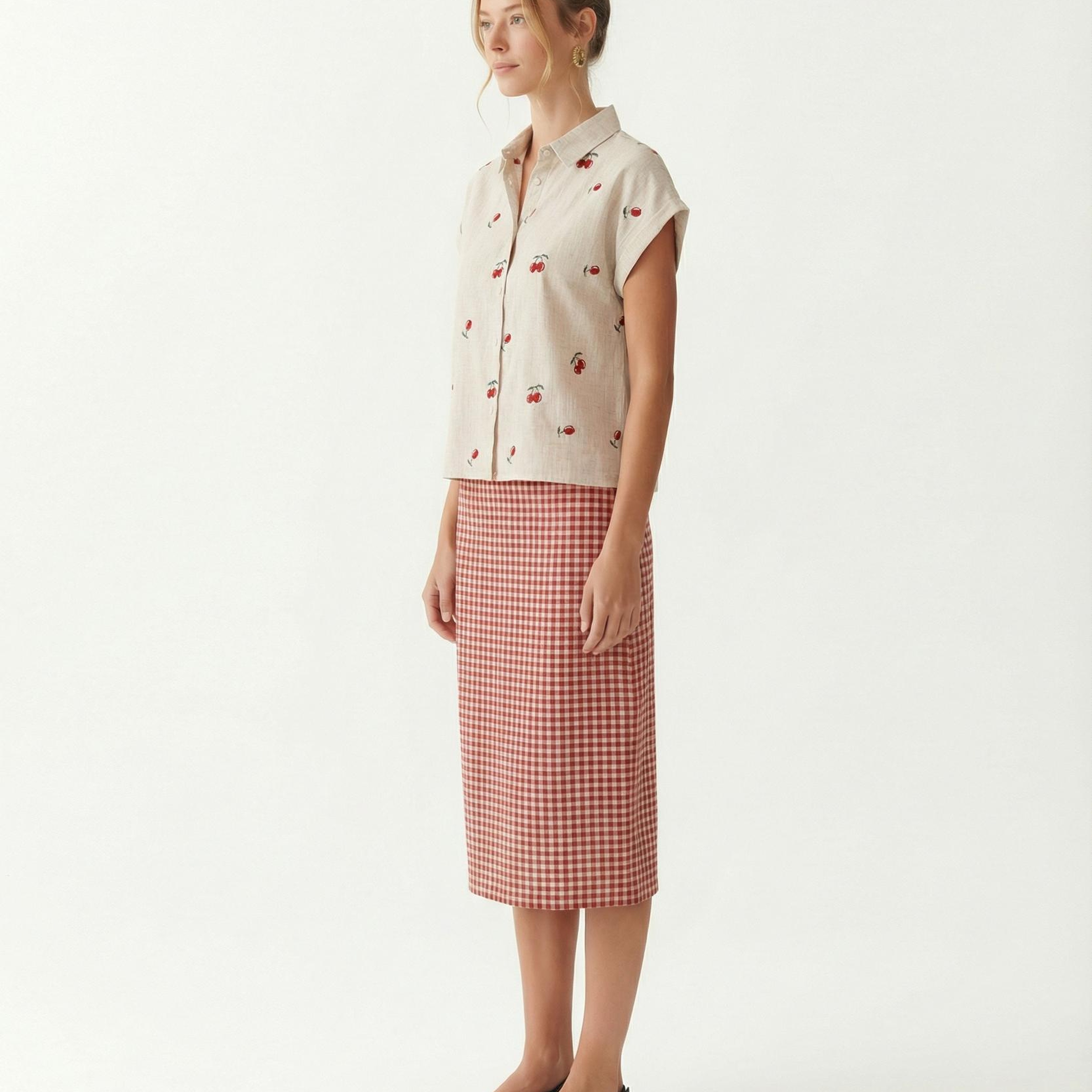 YARGICI Regular Gömlek Yaka Kısa Kol Gömlek